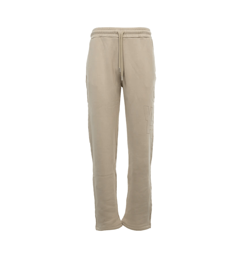 Off-White o1h1sh11224 Outline Arrow Sweatpants in Brown Rise Size US 34 / EU 50 - 1 Thumbnail