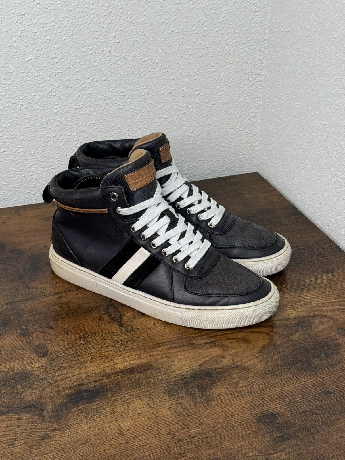 Bally Bally High Top Sneakers Size US 7 / EU 40 - 1 Thumbnail