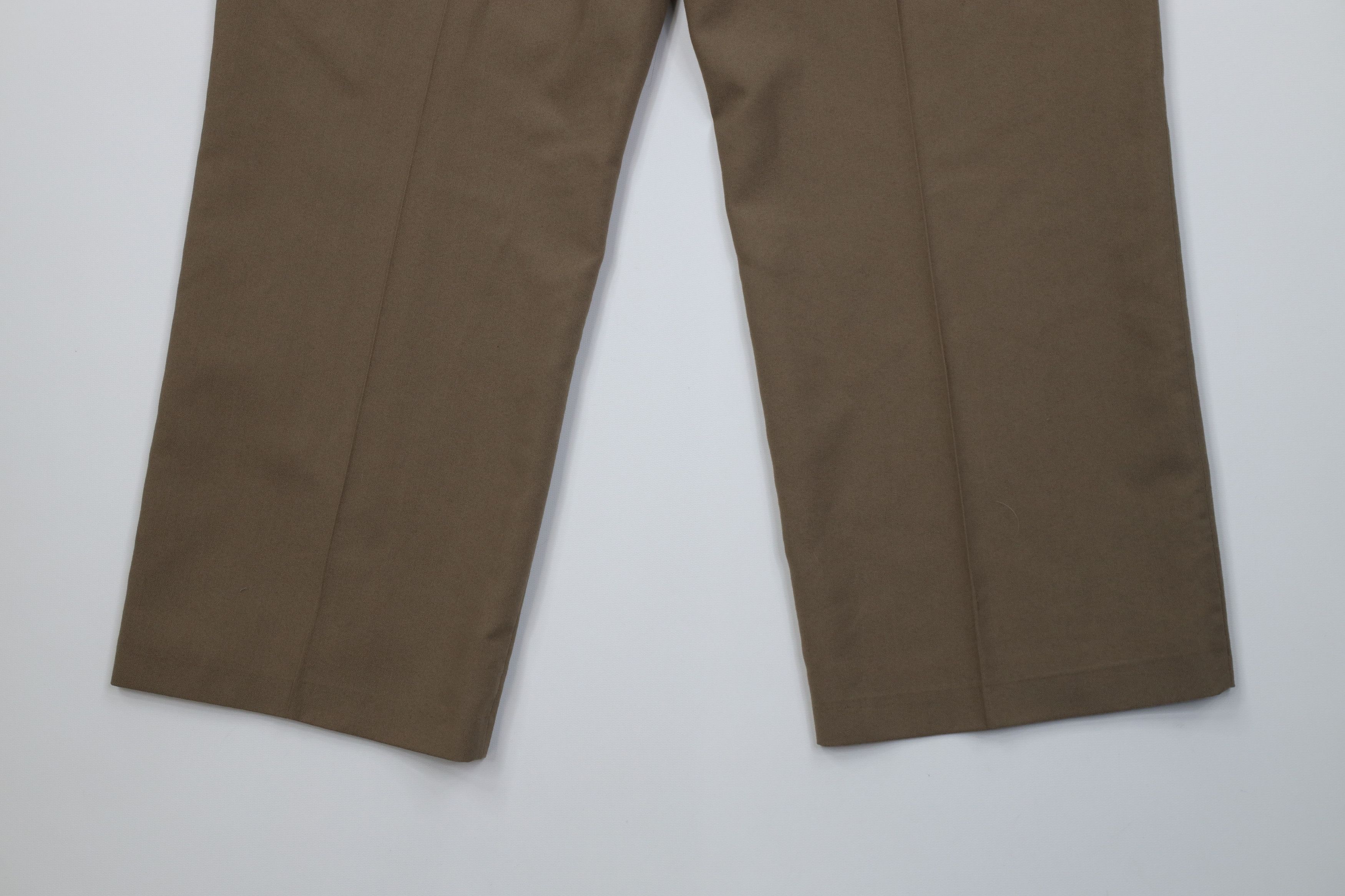 Vintage Vintage 90s Streetwear Wool Blend Knit Wide Leg Chino Pants Size US 36 / EU 52 - 13 Thumbnail