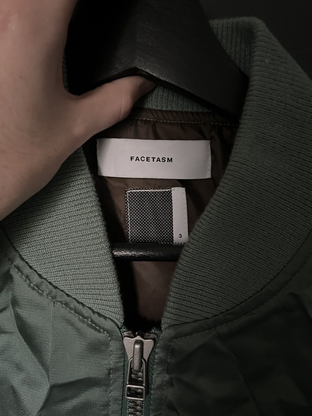 Facetasm Facetasm Wrinkly MA1 Bomber Size 3 Size US L / EU 52-54 / 3 - 10 Thumbnail