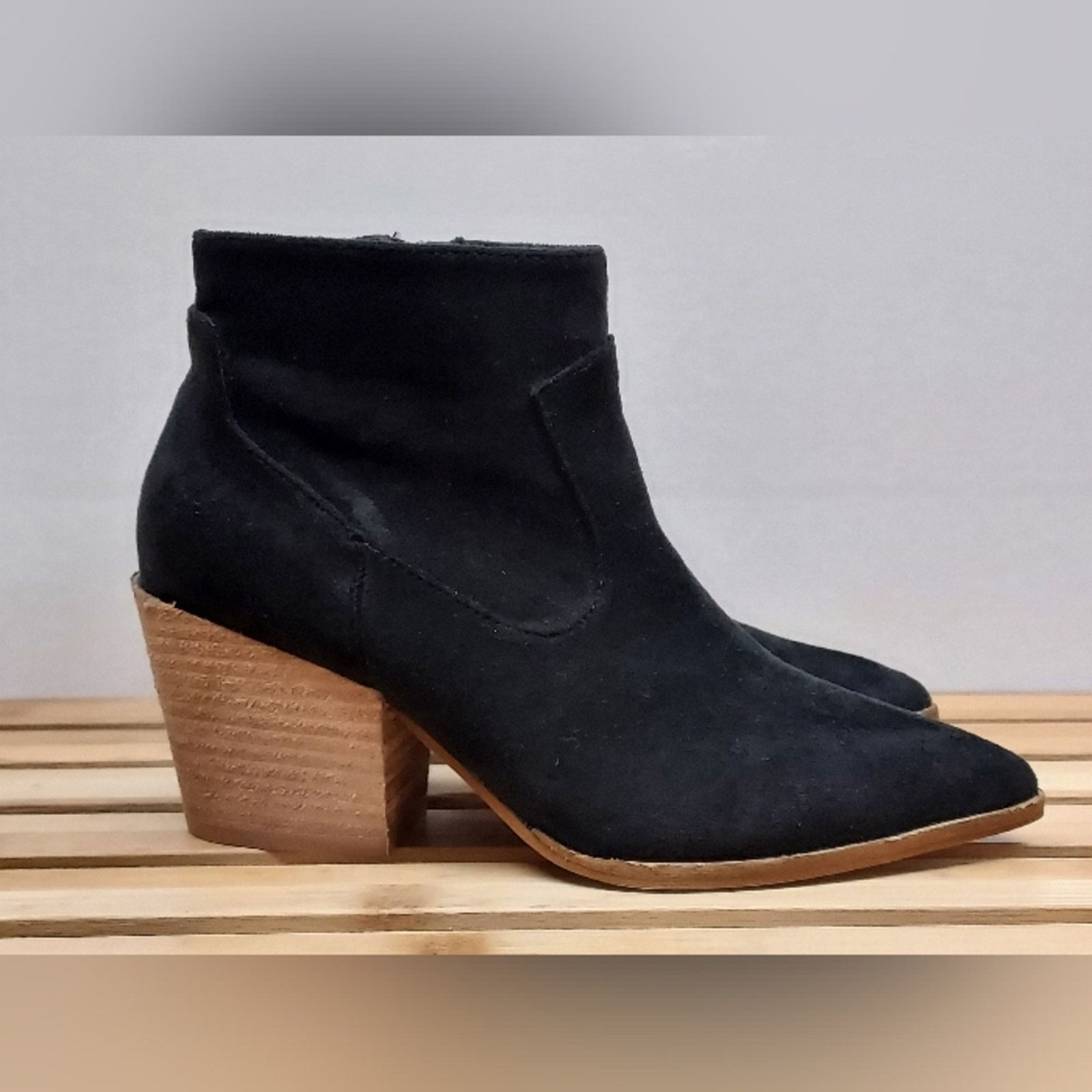 Beastin Beast Fashion Womens Black Faux Suede Abby Ankle Boot Size 6 Size US 6 / IT 36 - 6 Thumbnail