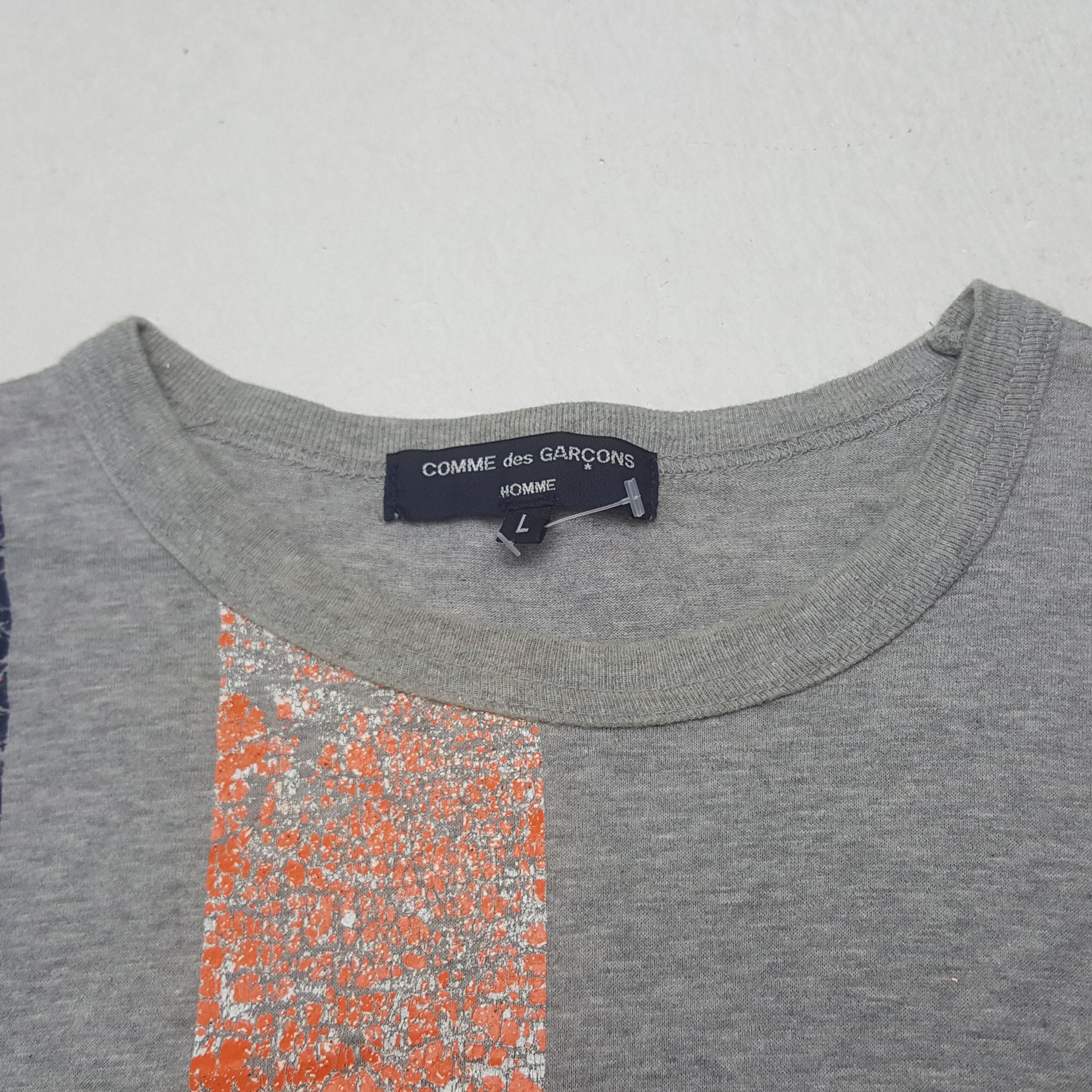 Comme des Garcons Homme Vintage Comme des Garcons Homme Tshirt Size US L / EU 52-54 / 3 - 4 Thumbnail