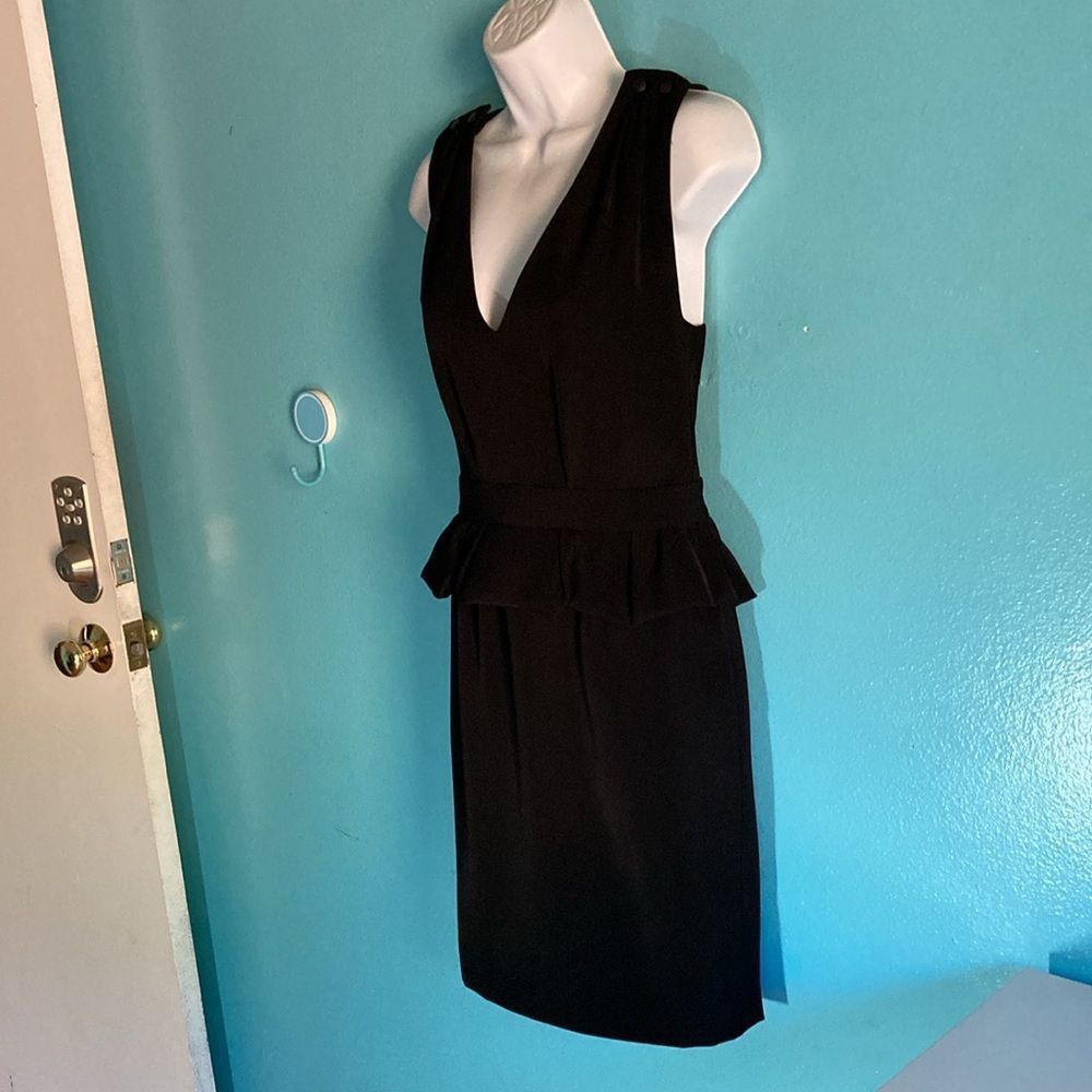 Maje Maje Womens Black Sleeveless V-Neck Dress Size 1 Fits US Size XS Size XS / US 0-2 / IT 36-38 - 8 Thumbnail