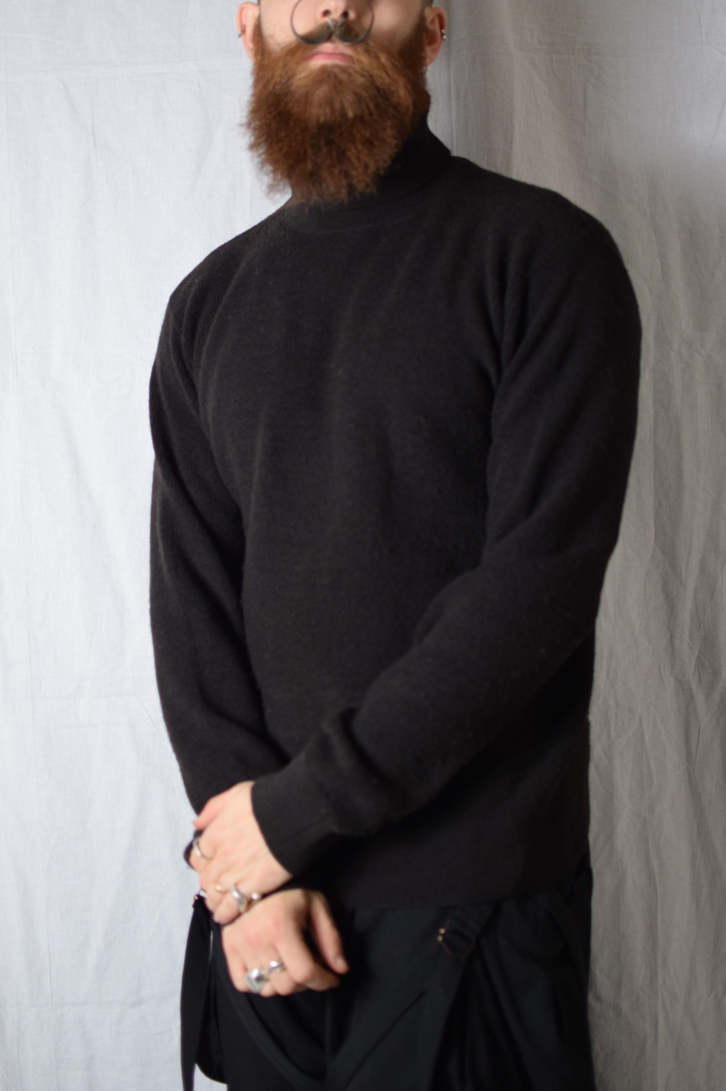 Yohji Yamamoto YYPH AW03 Turtleneck - HU-K21-937 Size US L / EU 52-54 / 3 - 4 Thumbnail
