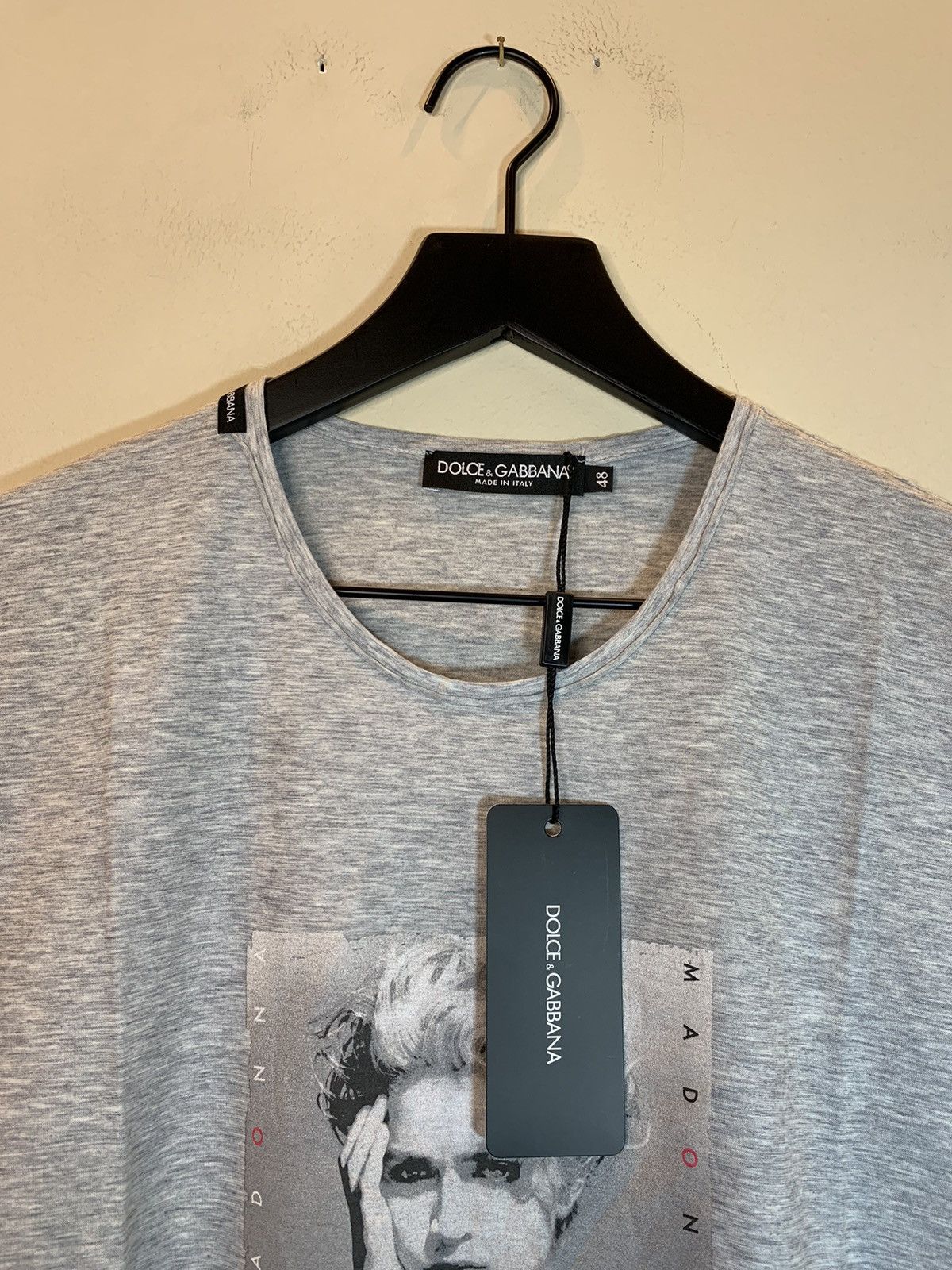 Band Tees *RARE* Dolce & Gabbana Madonna First Album Cover Art T-Shirt Size US M / EU 48-50 / 2 - 7 Thumbnail