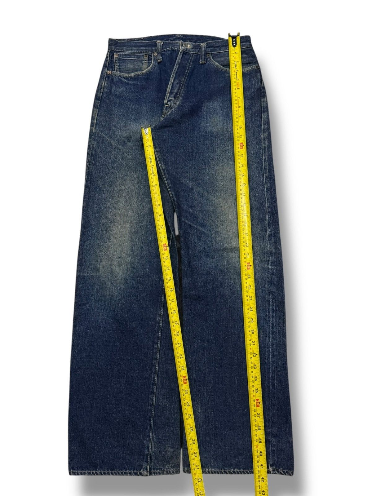 Denime Vintage 90s Denime Osaka Five Japan | Selvedge Denim Jeans Size US 29 - 16 Thumbnail