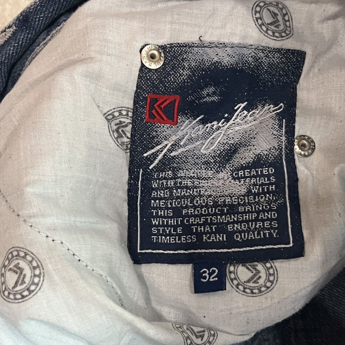 Karl Kani Crazy Vintage Y2K Karl Kani Embroidered Jean Shorts Size US 32 / EU 48 - 11 Thumbnail