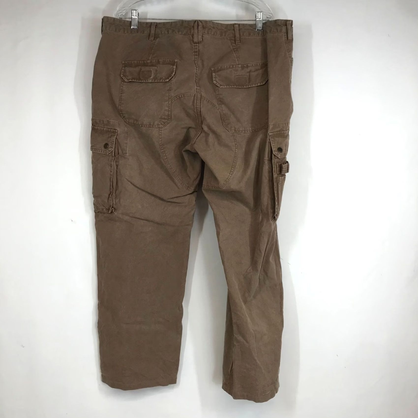Vintage KAKADU PANTS Mens 42 Brown Cargo 30 Inseam Regular Size 42 Mens Pants Size US 42 / EU 58 - 5 Thumbnail