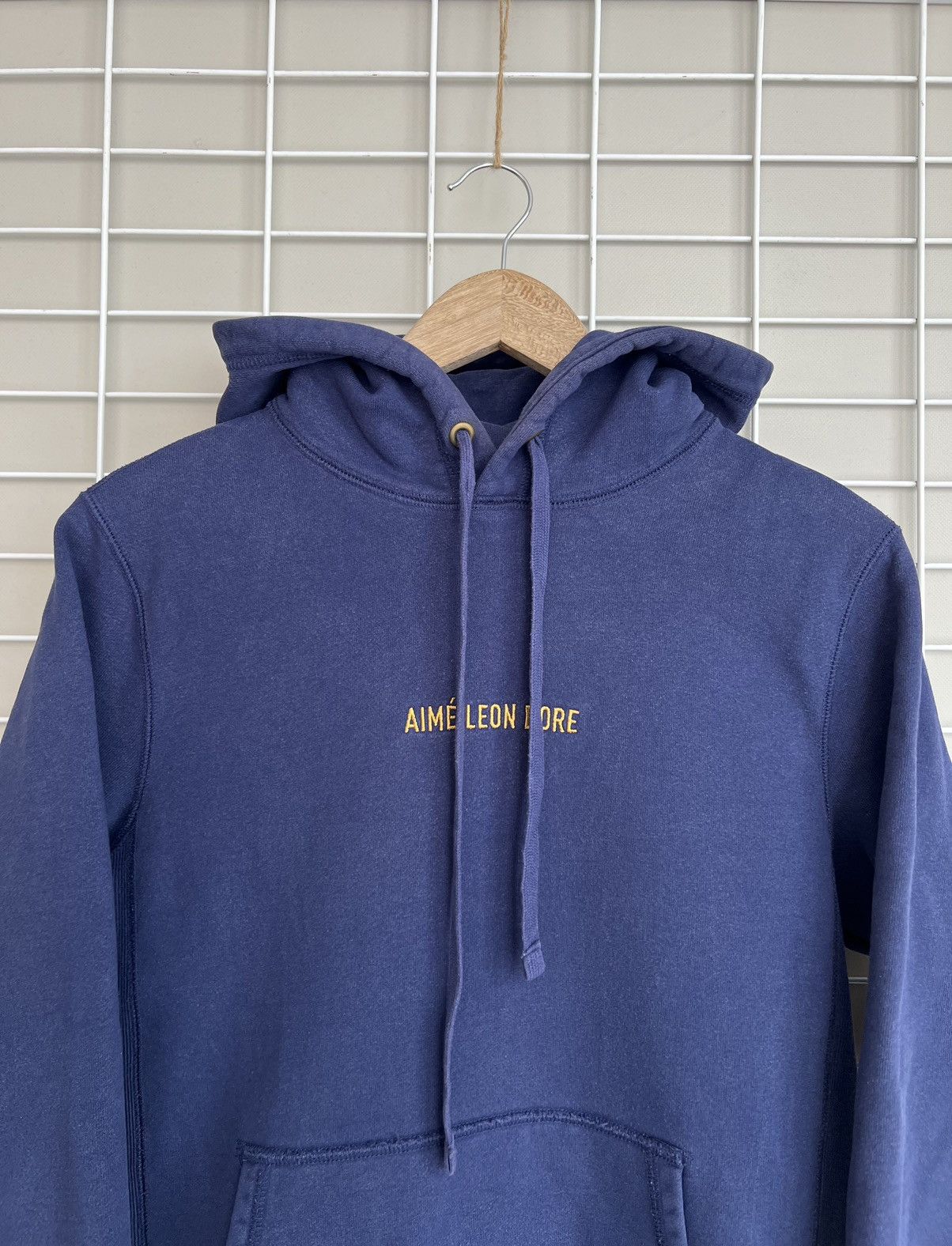 Aime Leon Dore Aime Leon Dore Hoodie With Gold Script Logo Mens Size S Size US S / EU 44-46 / 1 - 2 Thumbnail