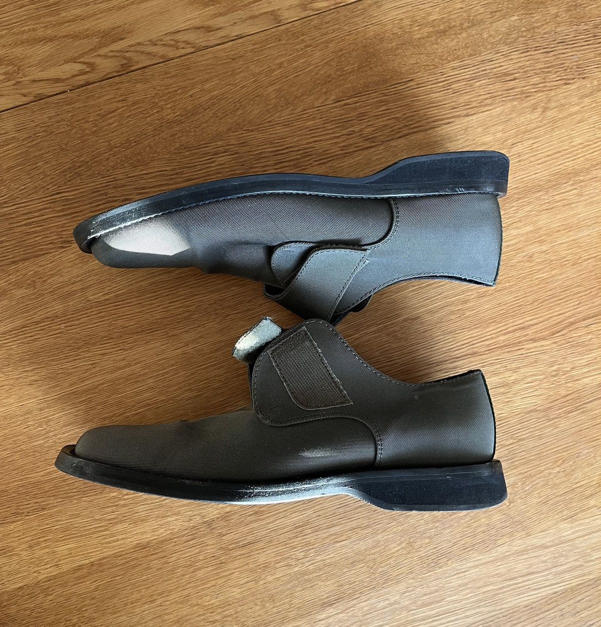 Kenzo Kenzo vintage khaki dark olive green loafers Size US 9.5 / EU 42-43 - 6 Thumbnail