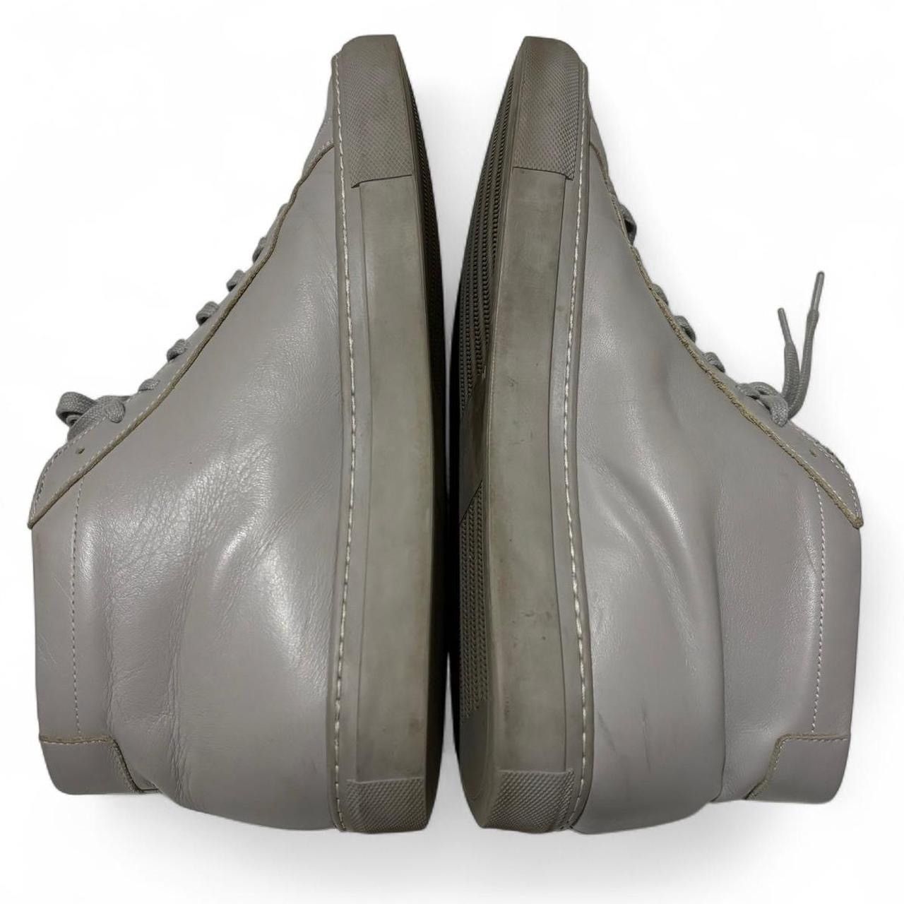 Common Projects × Designer Common Projects Achilles Mid Light Grey Leather Shoes - 42 Size US 9 / EU 42 - 3 Thumbnail
