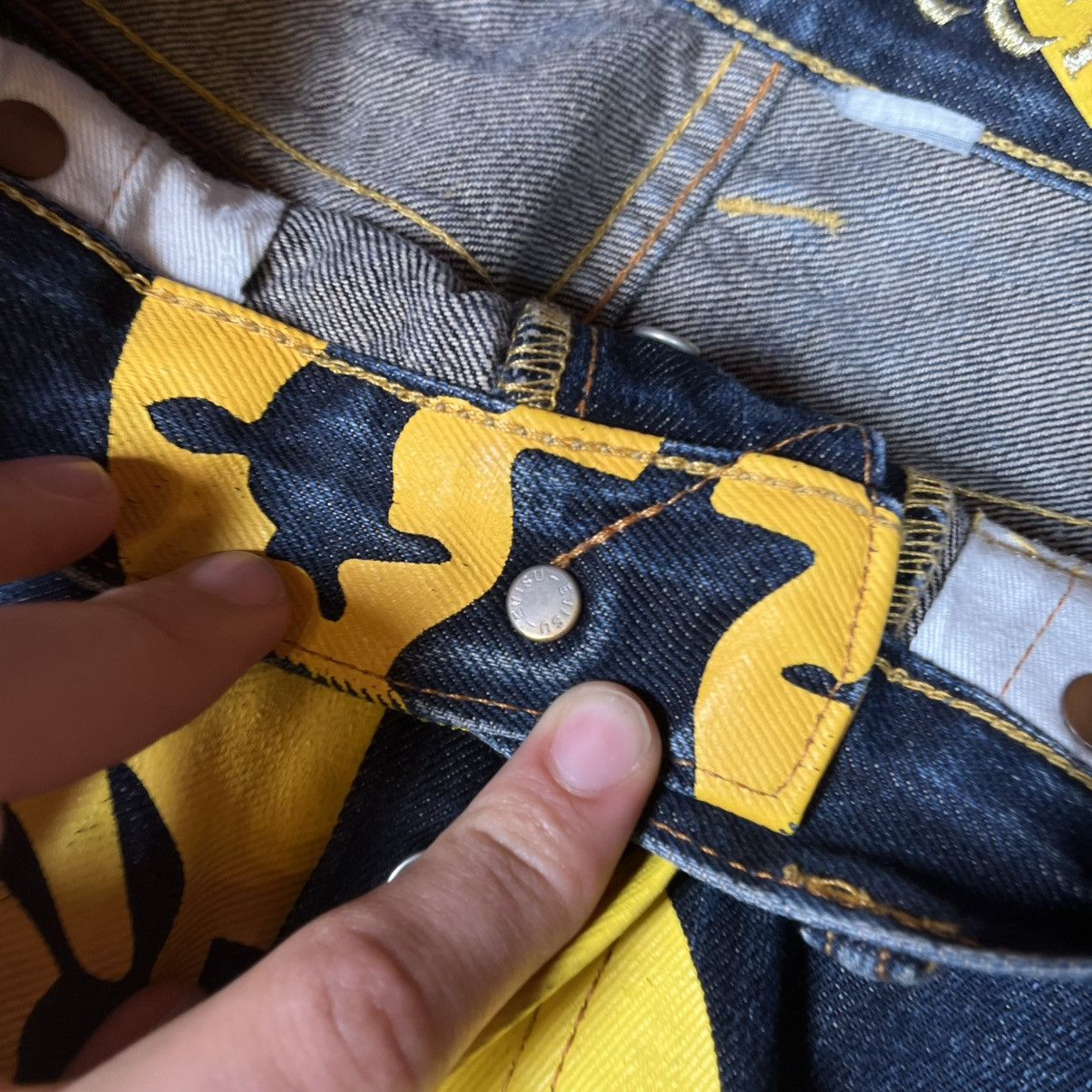 Evisu EVISU Jeans Japan Tukimi Tsukimi Special Rabbit Moon Print Size US 31 - 14 Thumbnail