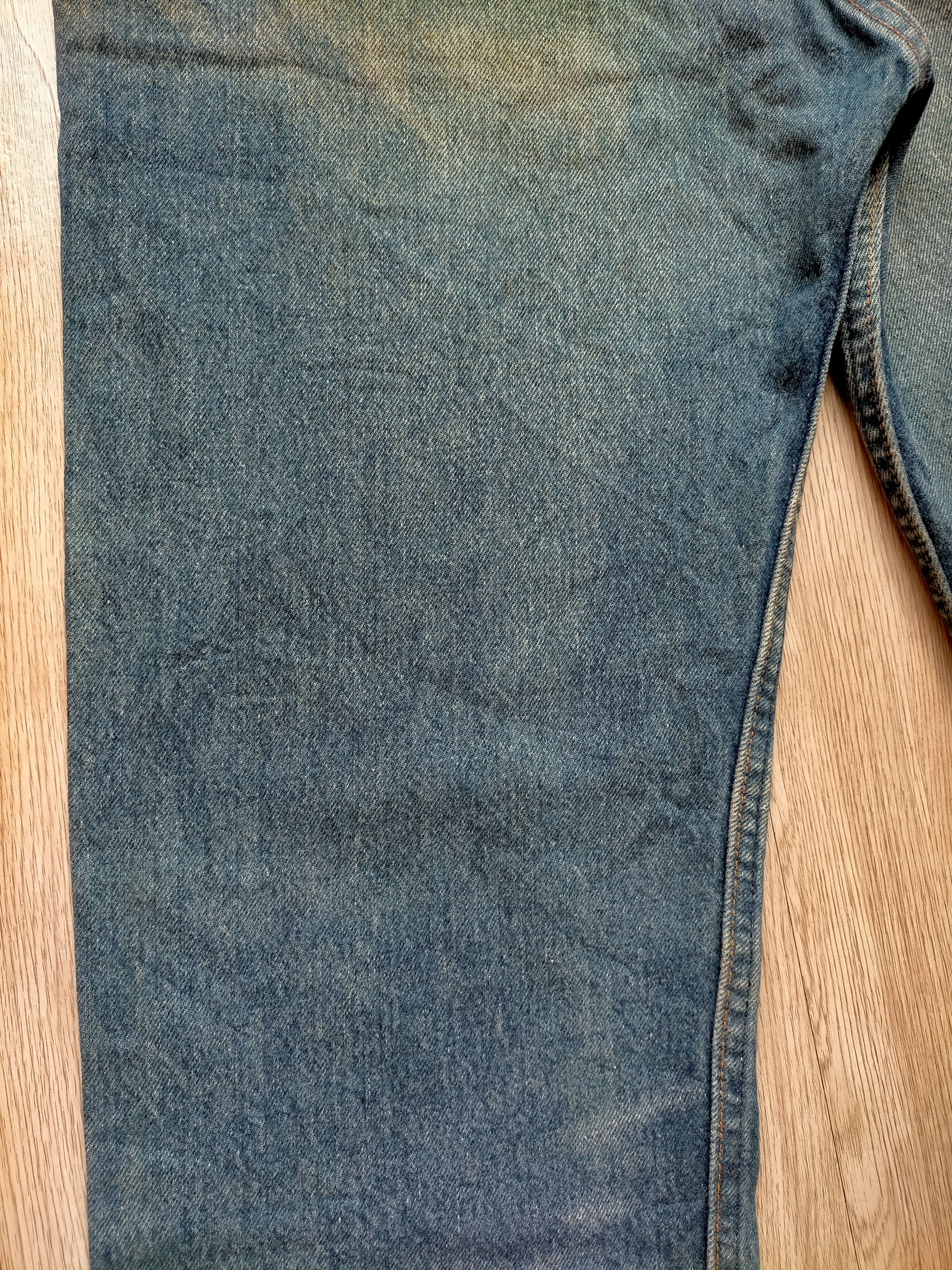 Levi's Vtg Levis 501 Made in usa Blue Denim Jeans Size US 32 / EU 48 - 15 Thumbnail