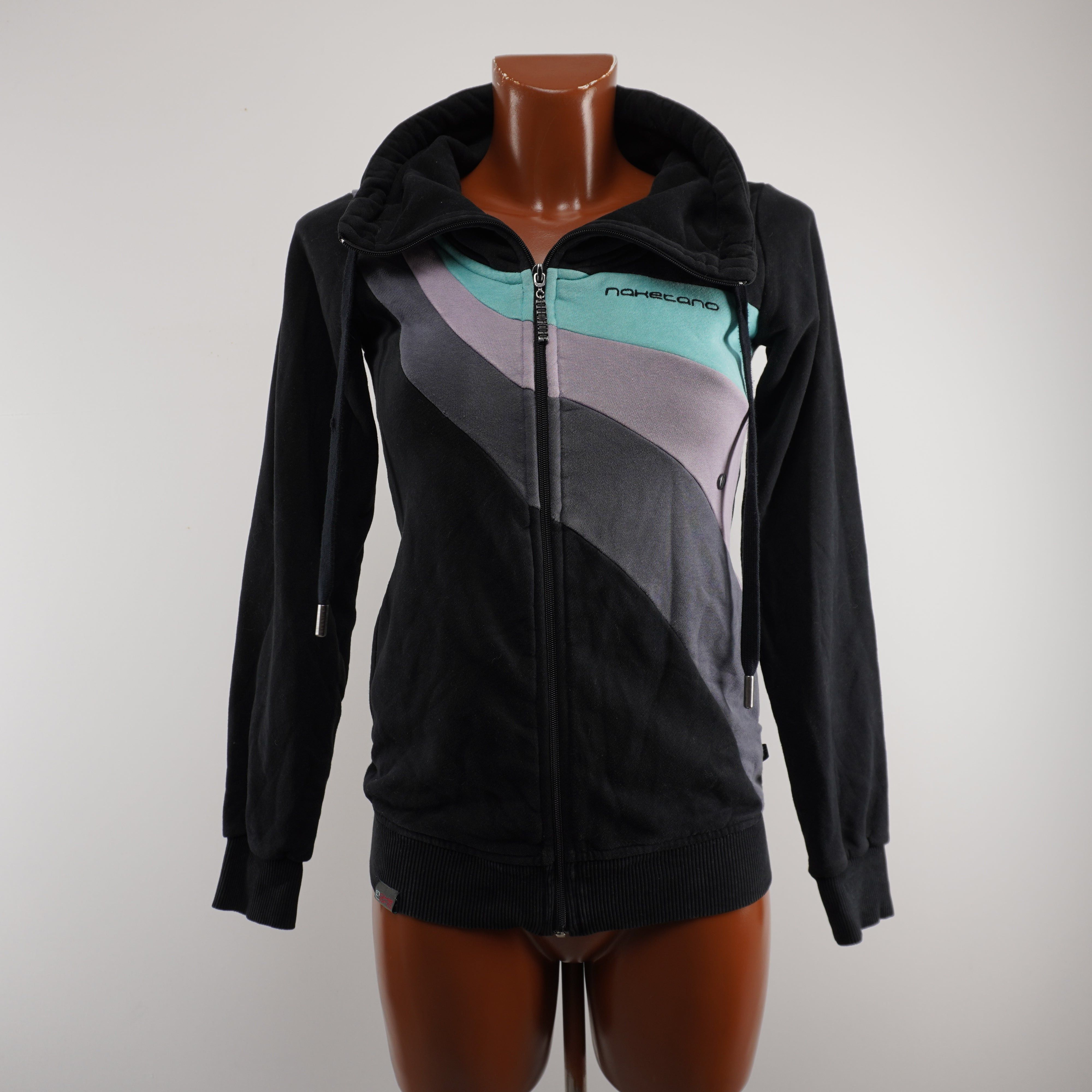 Naketano Naketano Women's Black Hoodie Size XS / US 0-2 / IT 36-38 - 2 Thumbnail
