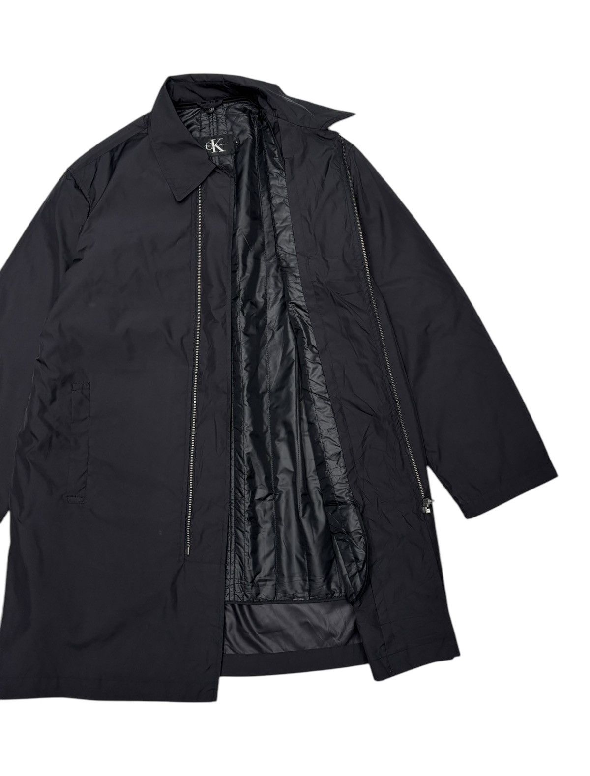 Calvin Klein × Yohji Yamamoto RARE🔥YOHJI YS FOR MEN OVERCOAT INSPIRE DESIGN BY C.KLEIN Size US M / EU 48-50 / 2 - 7 Thumbnail