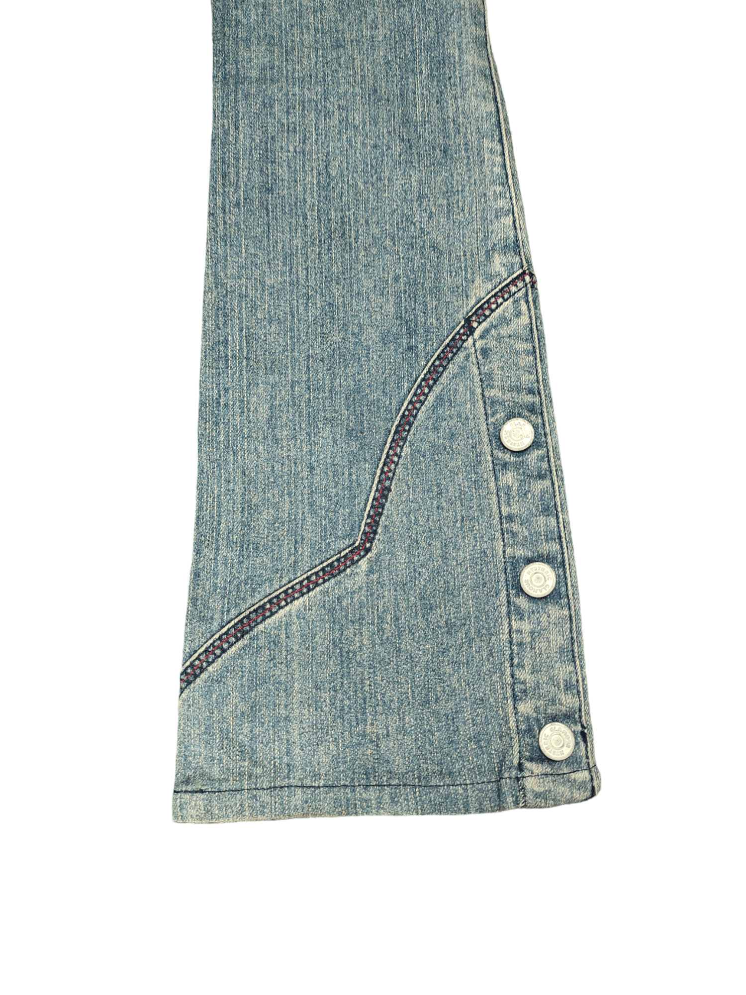 Hysteric Glamour 1990s Flare Jeans Kinky Hysteric Glamour Denim Boot Cut Size US 27 - 15 Thumbnail