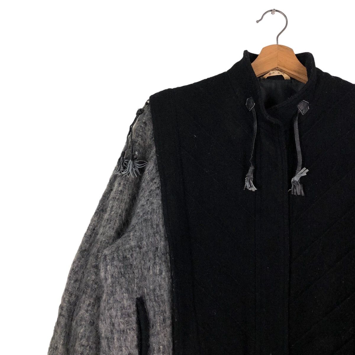 Japanese Brand 📌VINTAGE BOMBER JACKET WOOL RIOT RIOT DESIGN ISSEY MIYAKE Size US M / EU 48-50 / 2 - 5 Thumbnail