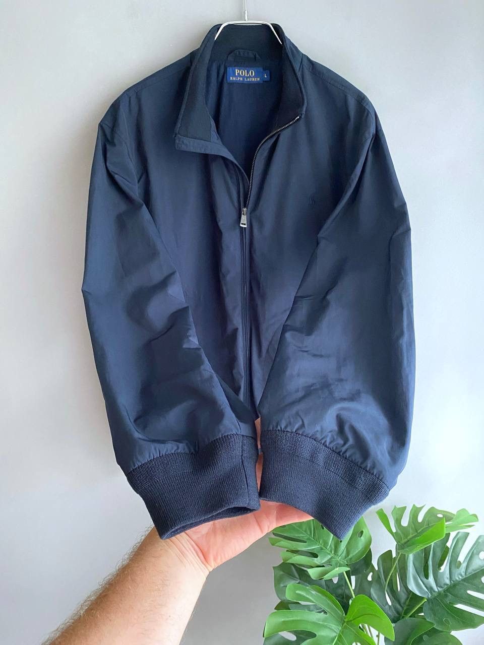 Polo Ralph Lauren Polo Ralph Lauren Dark Blue Nylon Winbreaker Jacket, Size L Size US L / EU 52-54 / 3 - 11 Thumbnail