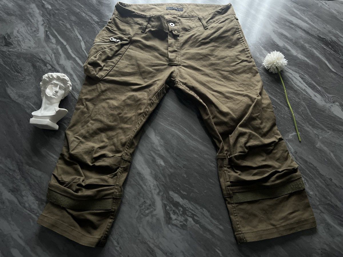 CCP (Crazy Character Print) CCP : Tactical Workwear Ivory Green Pants Size US 33 - 2 Thumbnail