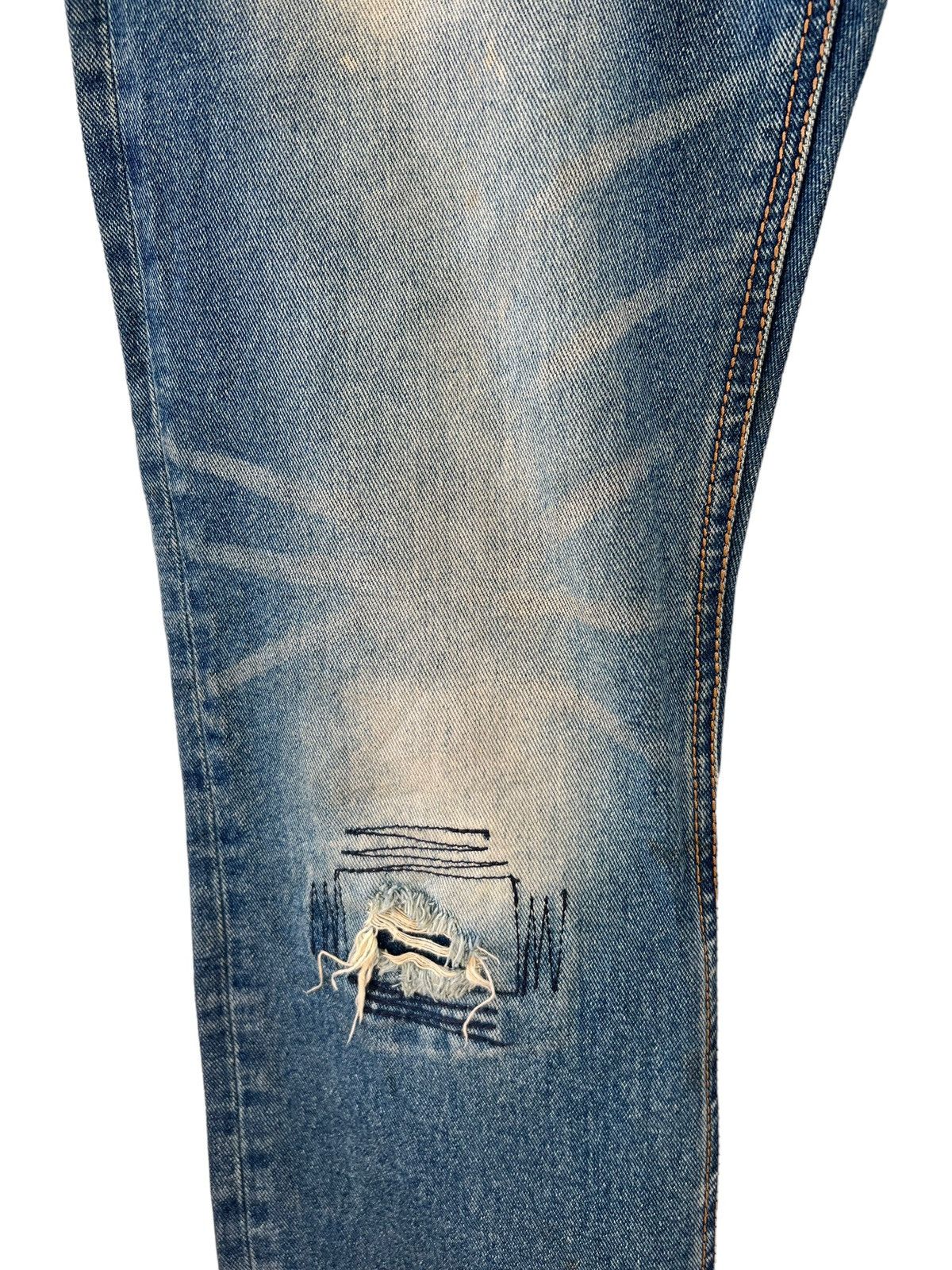 Body Glove Vintage Y2K Body Glove Distress Dirty Muddy Denim Jeans Size US 31 - 9 Thumbnail