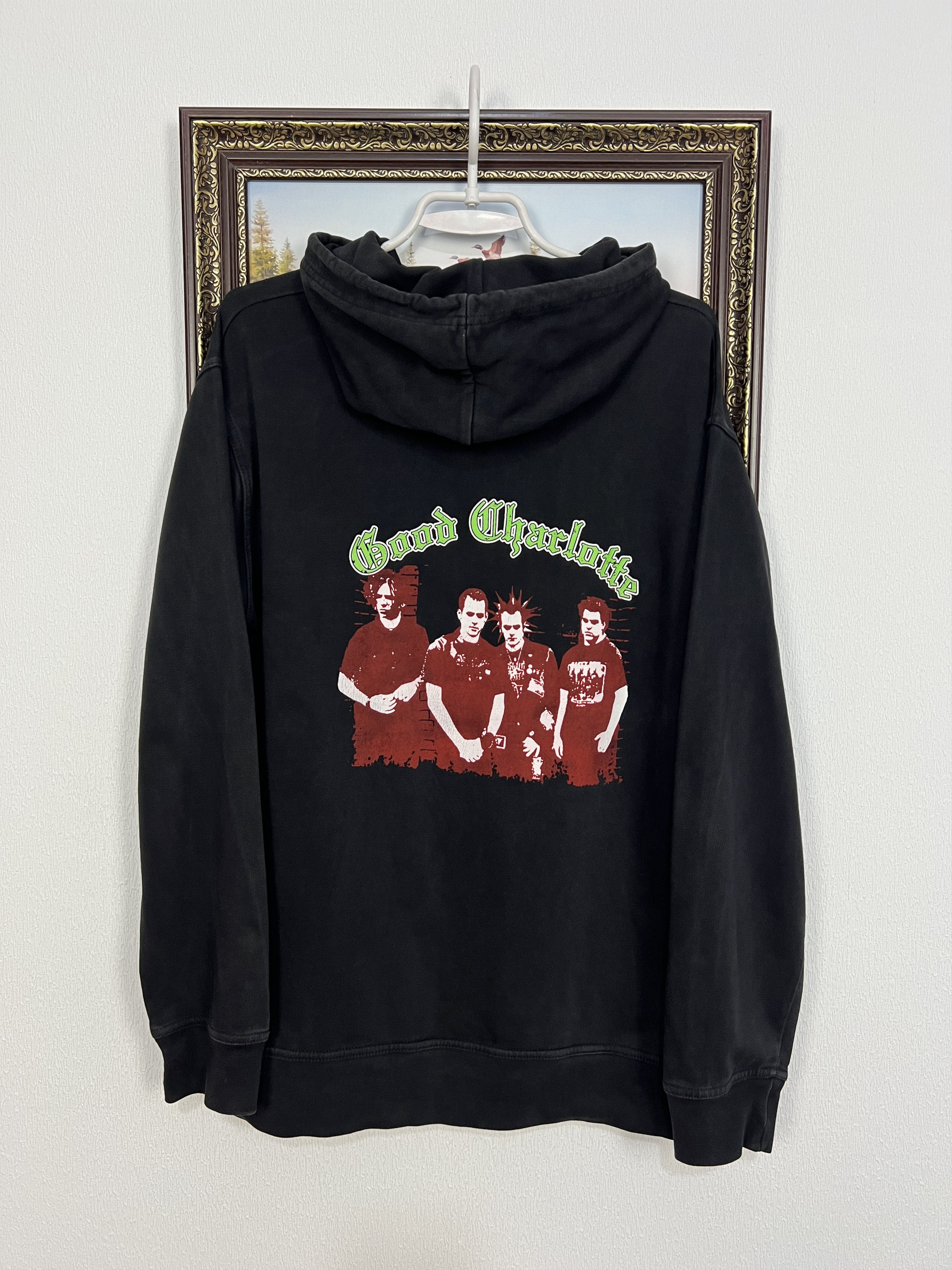 Vintage Good Charlotte Band Tour Hoodie Jacket Rare Hype