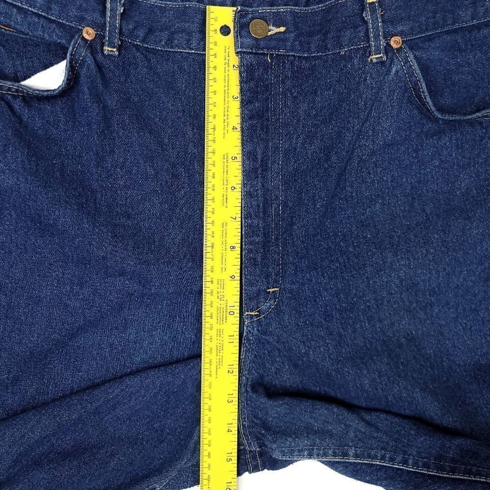 Lee Vintage Lee Riders Jeans Union USA Made Mens 40x31 Straight Size US 40 / EU 56 - 5 Thumbnail