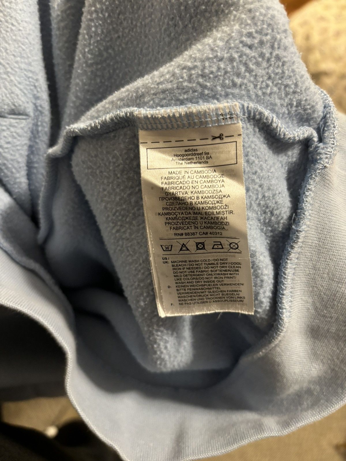 Adidas Adidas puff logo hoodie L Size US L / EU 52-54 / 3 - 7 Thumbnail