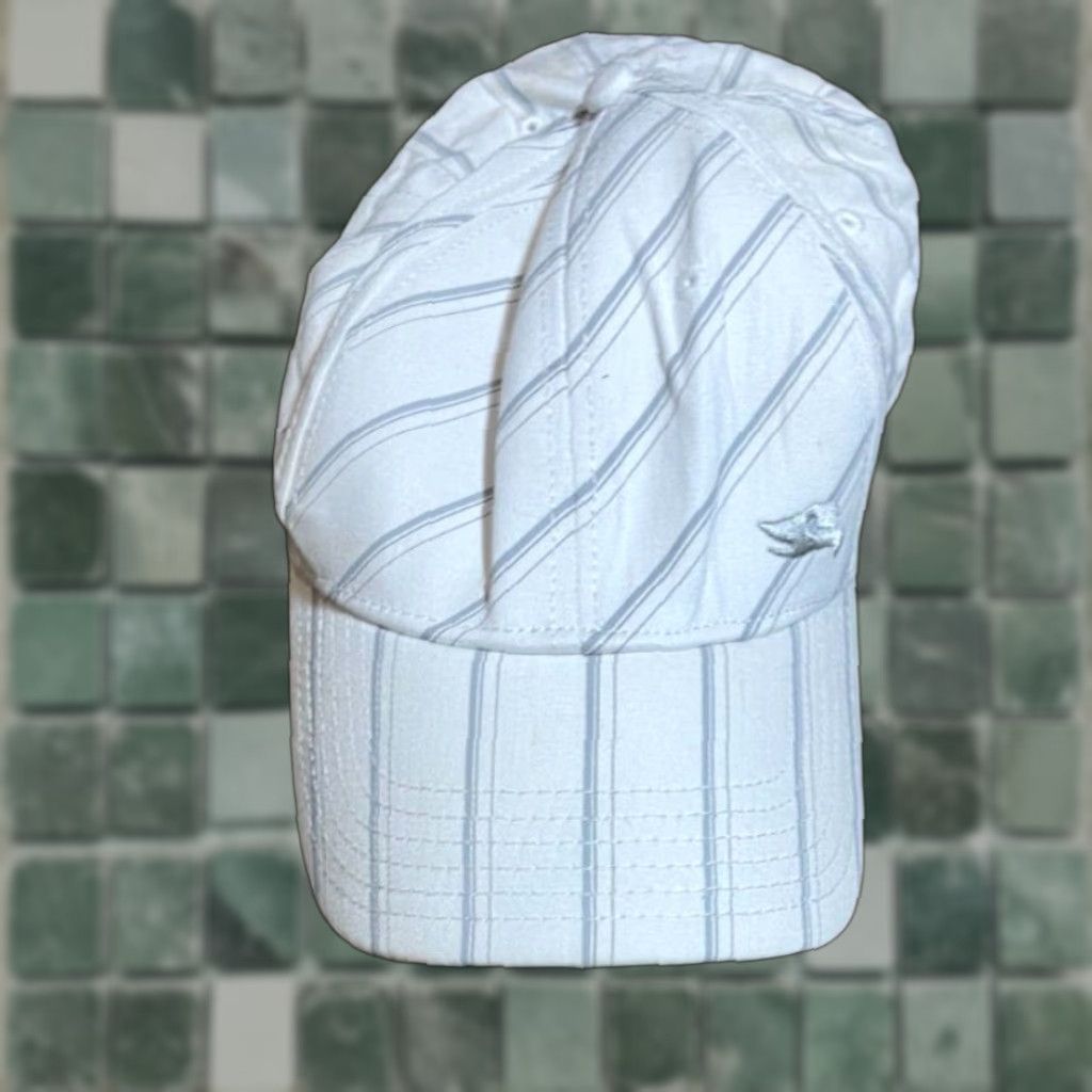 Vintage Tony Hawk Hat One Size White Striped Baseball Cap Adults Unisex Size ONE SIZE - 1 Thumbnail