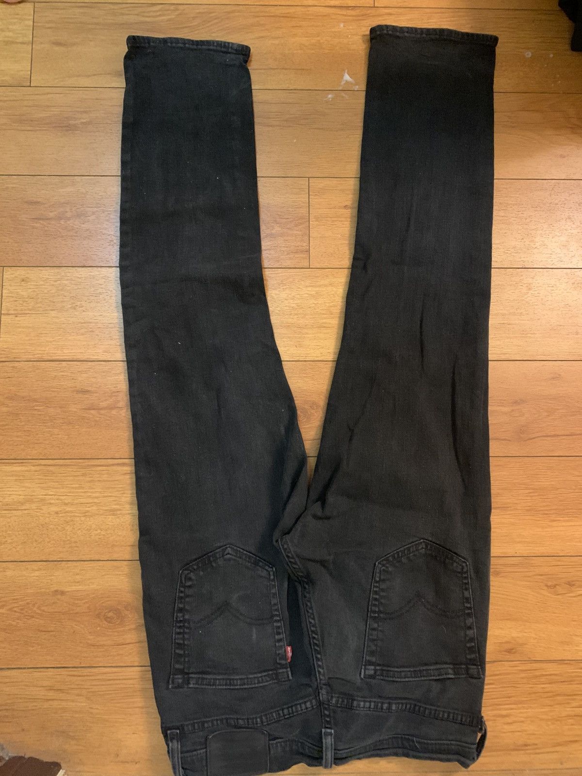 Levi's Vintage Clothing levis skinny black jeans vintage Size US 30 / EU 46 - 2 Thumbnail