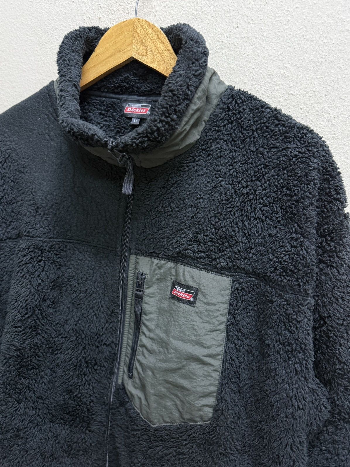 Dickies DICKIES SHEARLING FLEECE ZIP UP SWEATER SMALLLOGO Size US L / EU 52-54 / 3 - 14 Thumbnail