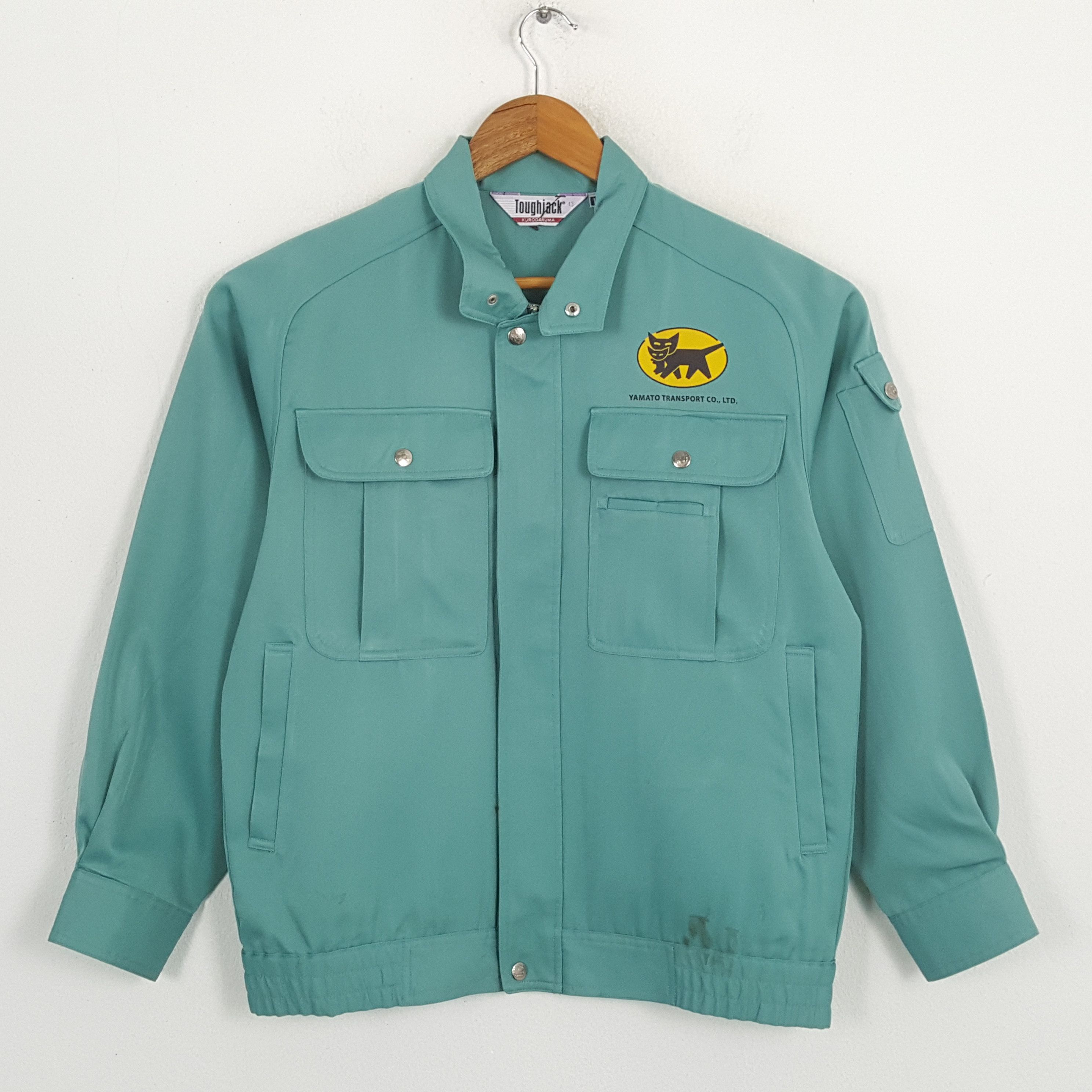 Japanese Brand × Vintage Vintage YAMATO TRANSPORT Japanese Racing Custom Jacket Size US M / EU 48-50 / 2 - 3 Thumbnail