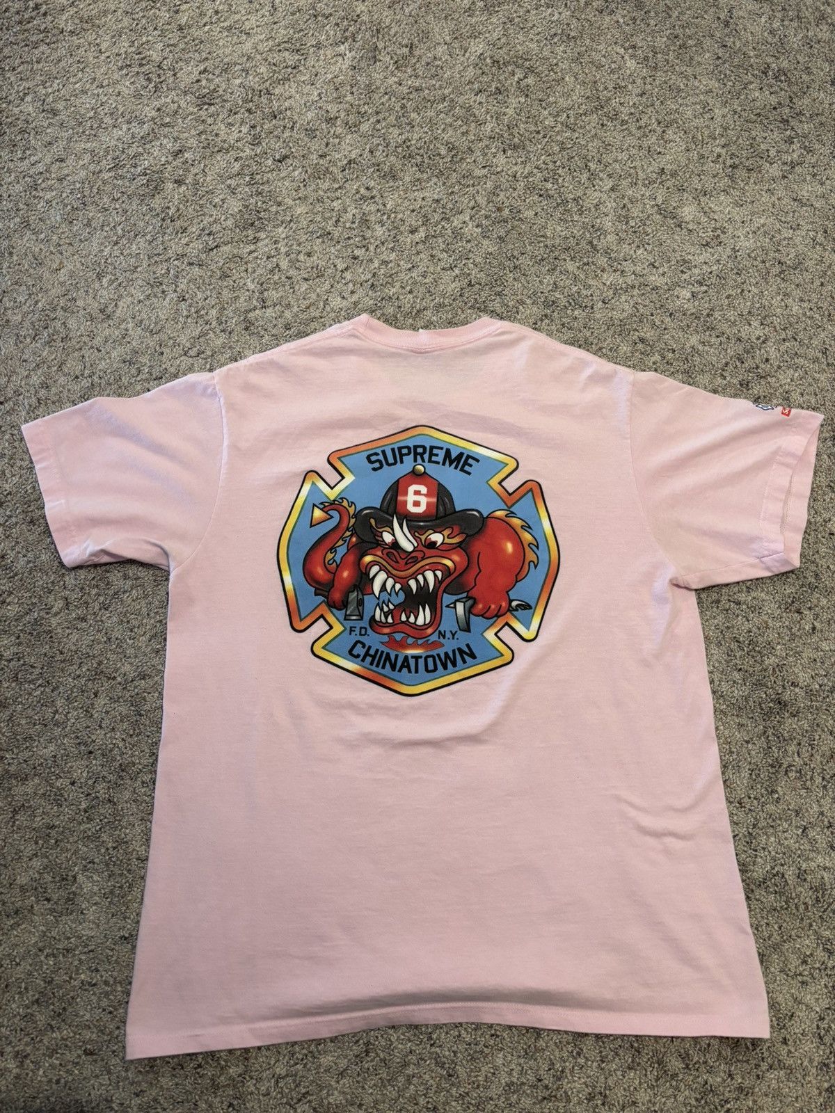 Supreme Supreme Chinatown FDNY Tee size Large Size US L / EU 52-54 / 3 - 1 Thumbnail