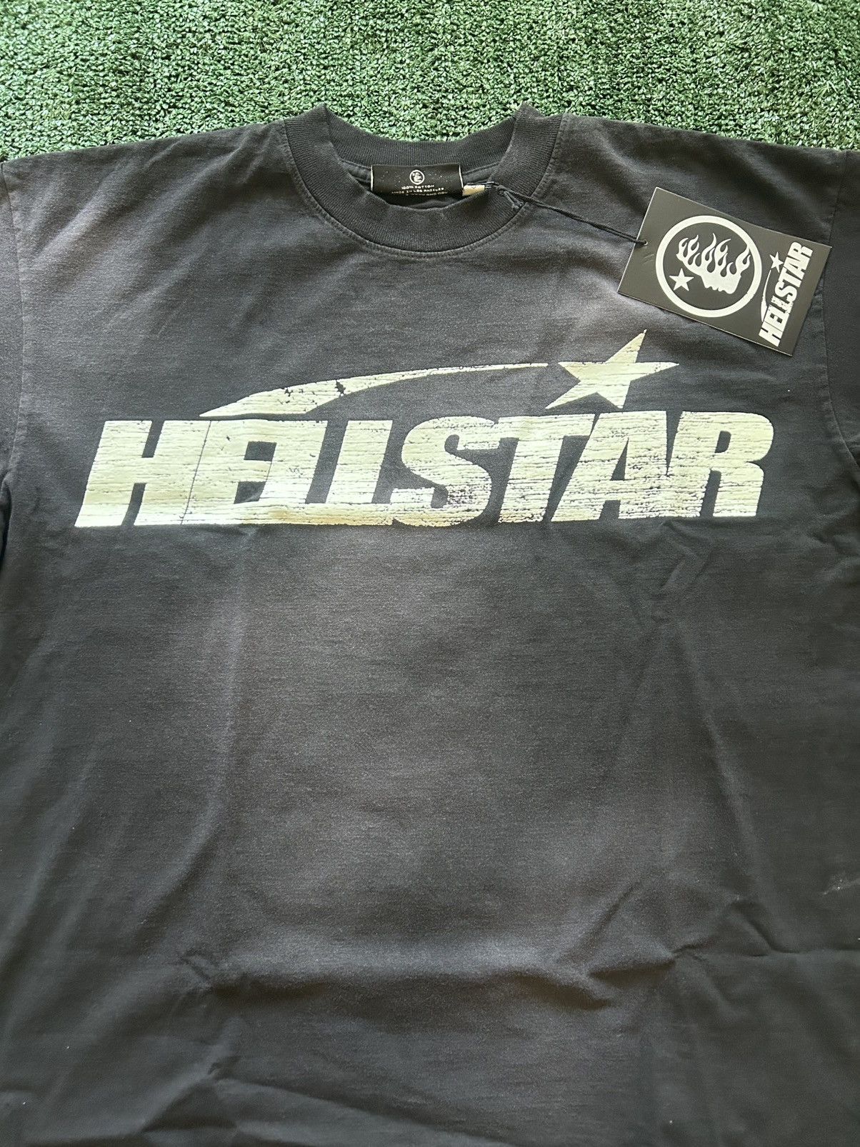 HELLSTAR HELLSTAR⭐️ CLASSIC LOGO GLOW IN THE DARK Sz L BNWT COMPLEX Size US L / EU 52-54 / 3 - 2 Thumbnail