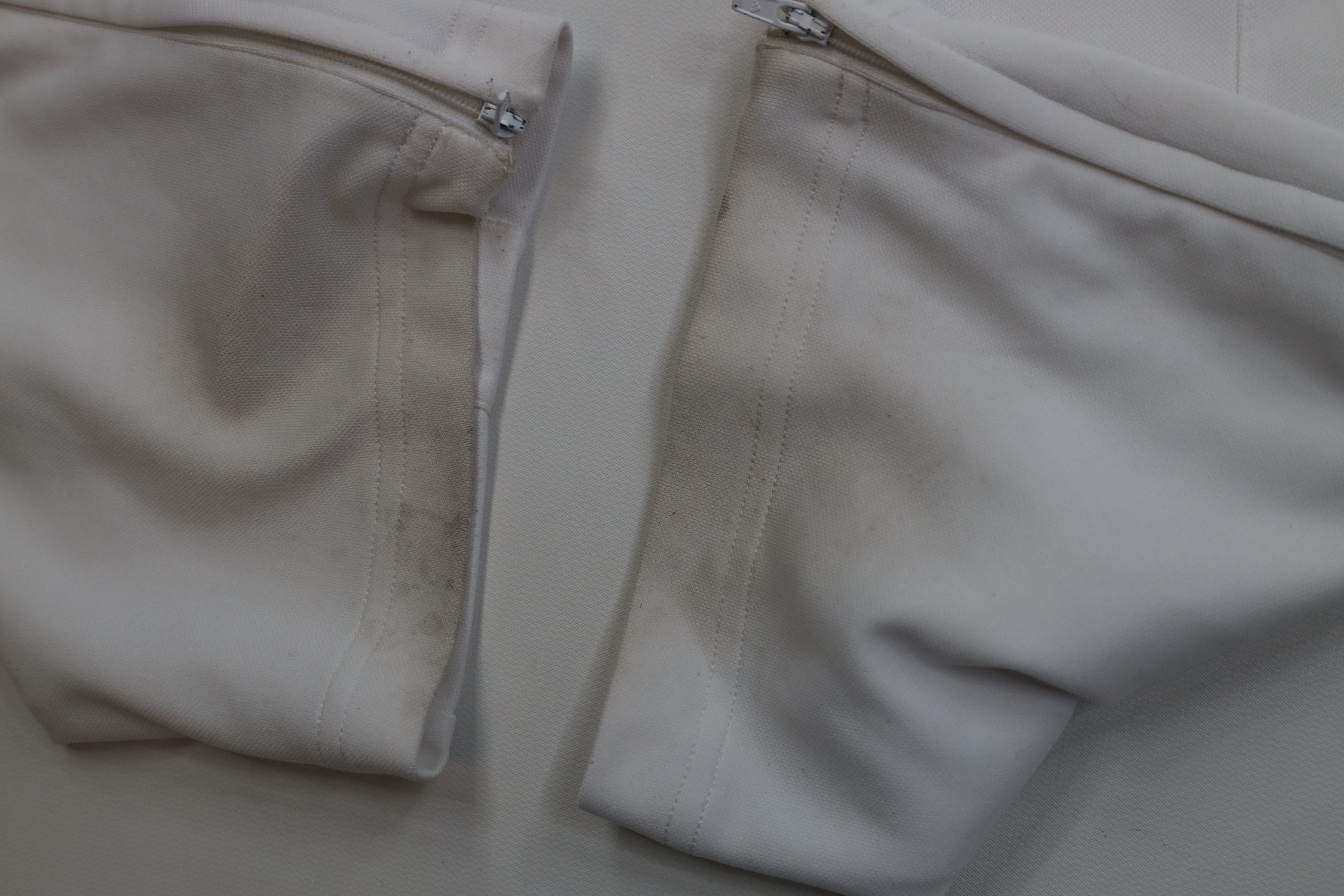 Adidas Vintage Y2K 2004 Adidas Warm Up Tapered Leg Pants White Size US 32 / EU 48 - 6 Thumbnail