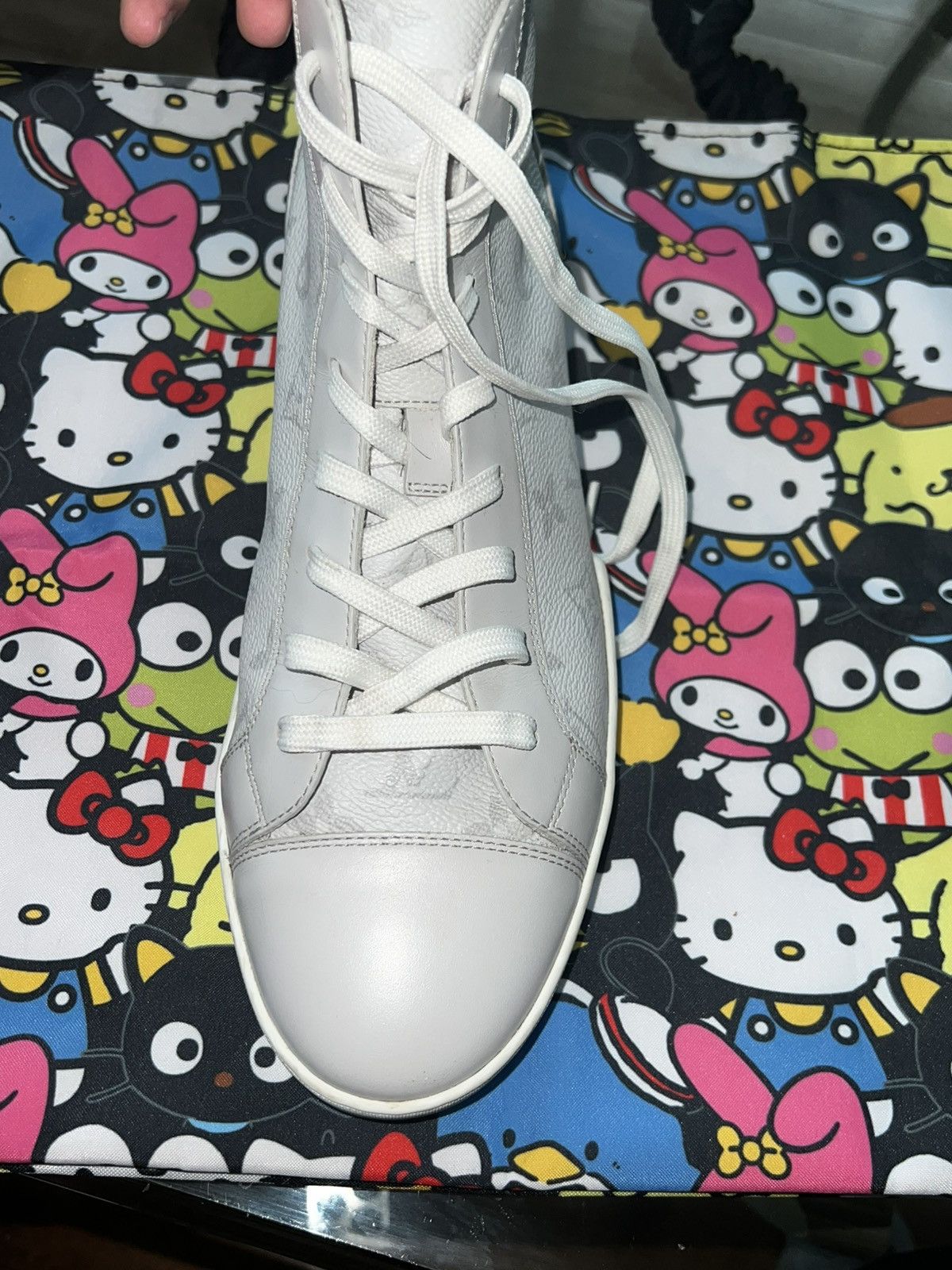 Louis Vuitton SS2017 Louis Vuitton Classic Monogram High-Tops Size US 9.5 / IT 39.5 - 17 Thumbnail