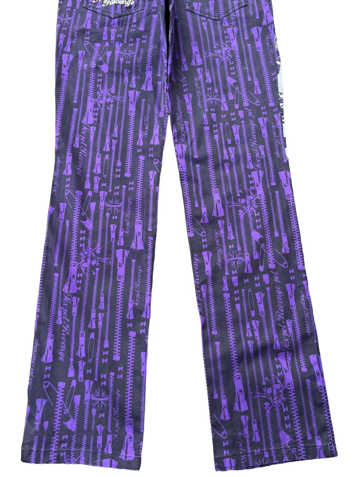 Japanese Brand × Seditionaries Bastard Punk Last Stand by The Sex Pot Revenge Skull Pants Size US 29 - 6 Thumbnail