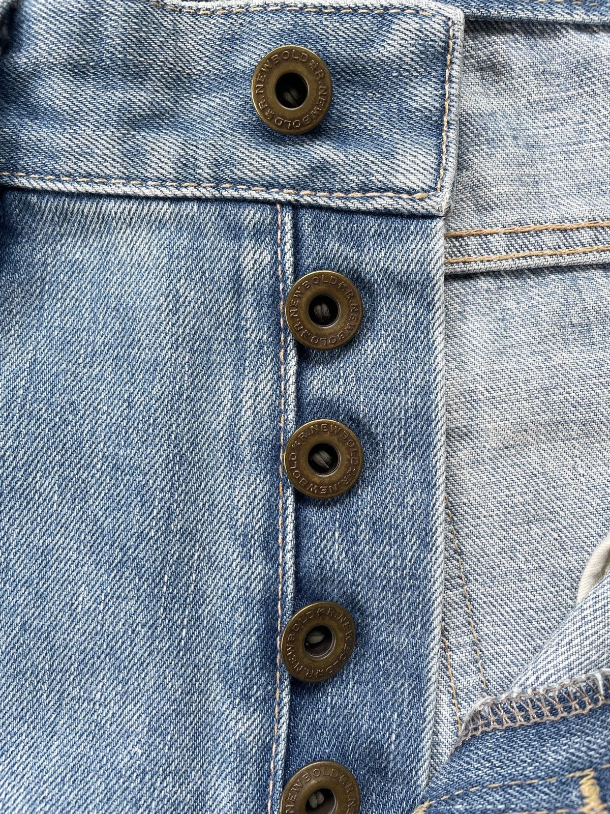 Oi Polloi RARE R.Newbold x Oi polloi Selvedge (P55) Size US 32 / EU 48 - 6 Thumbnail