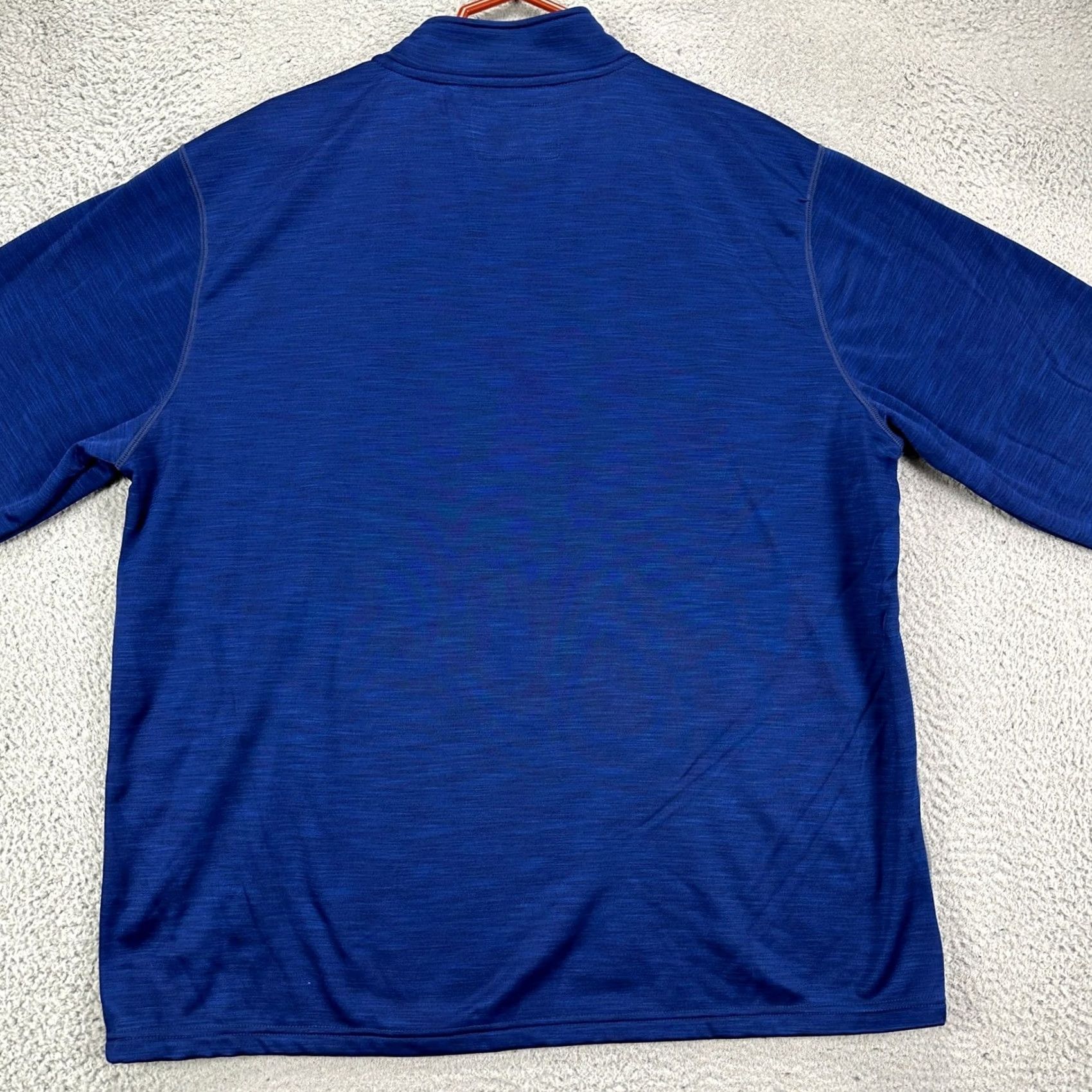 Top Of The World Auburn Tigers Top of The World Pullover Shirt 2XL Blue Quarter Zip Logo Mock Neck Long Sleeve Mens Pullover Shirt Size US XXL / EU 58 / 5 - 3 Thumbnail