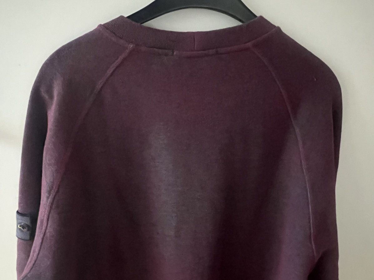 Stone Island Stone Island Purple Dust Treatment Crewneck Men Sz- XL Size US XL / EU 56 / 4 - 11 Thumbnail