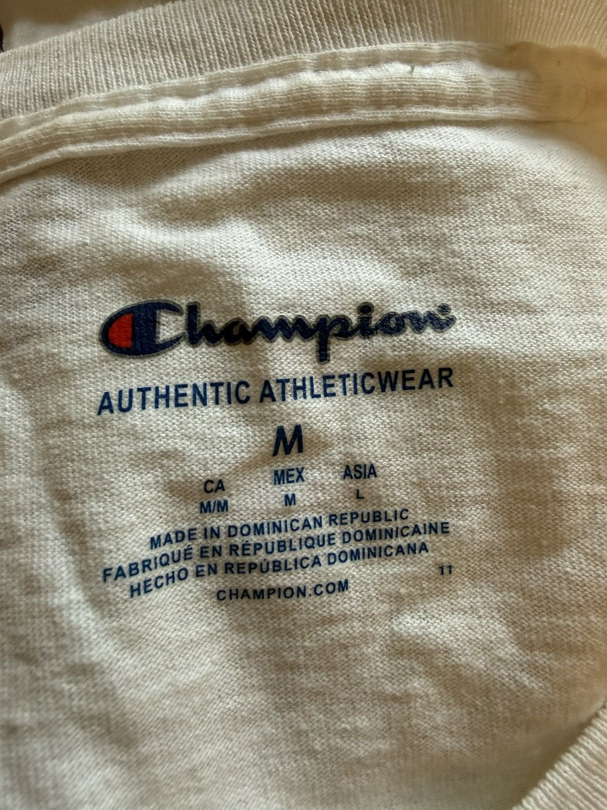 Champion Champion X Virgil Abloh figures of speech t-shirt Size US M / EU 48-50 / 2 - 5 Thumbnail