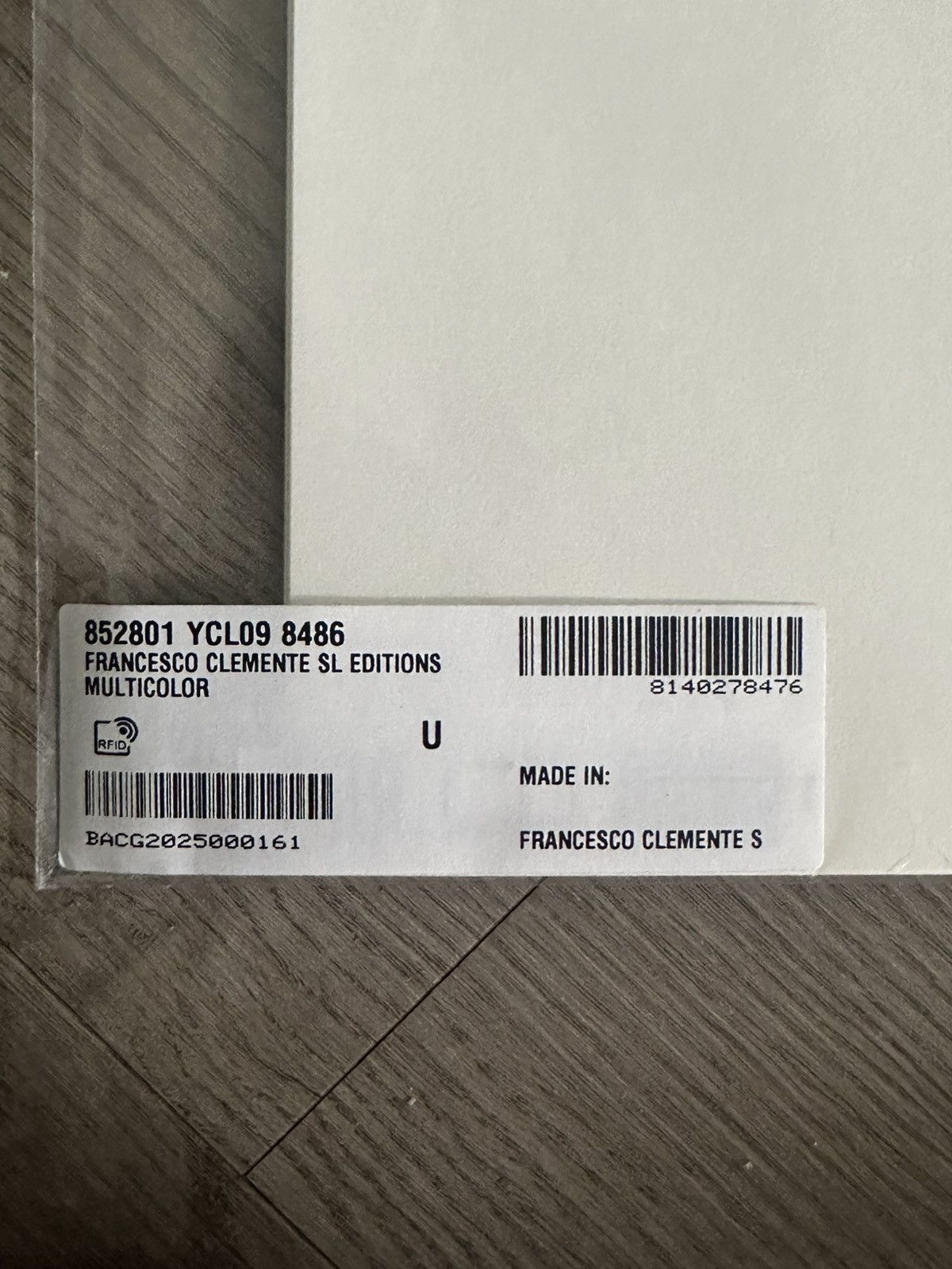 Yves Saint Laurent YSL x Francesco Clemente Summer 25 Booklet Size ONE SIZE - 3 Thumbnail