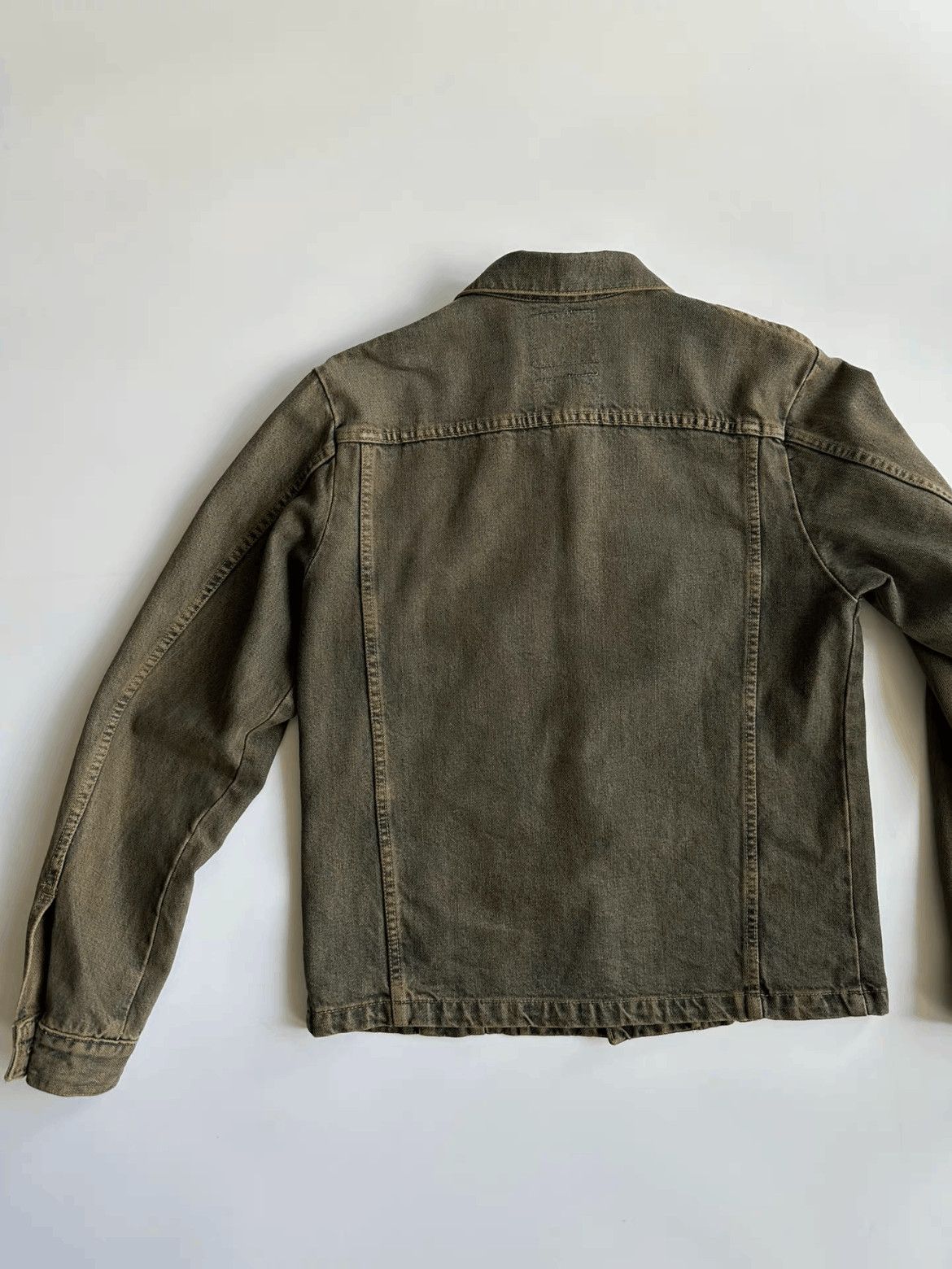 Helmut Lang Sz 46 Helmut Land Mud Wash Classic Denim Jacket Size US S / EU 44-46 / 1 - 3 Thumbnail