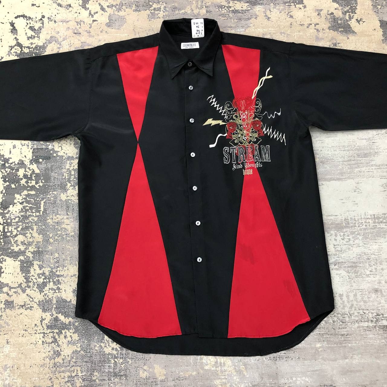 Japanese Brand × Vintage T319 VTG SILK LOUMONJUE MADE IN JAPAN SHIRTS Size US XL / EU 56 / 4 - 4 Thumbnail