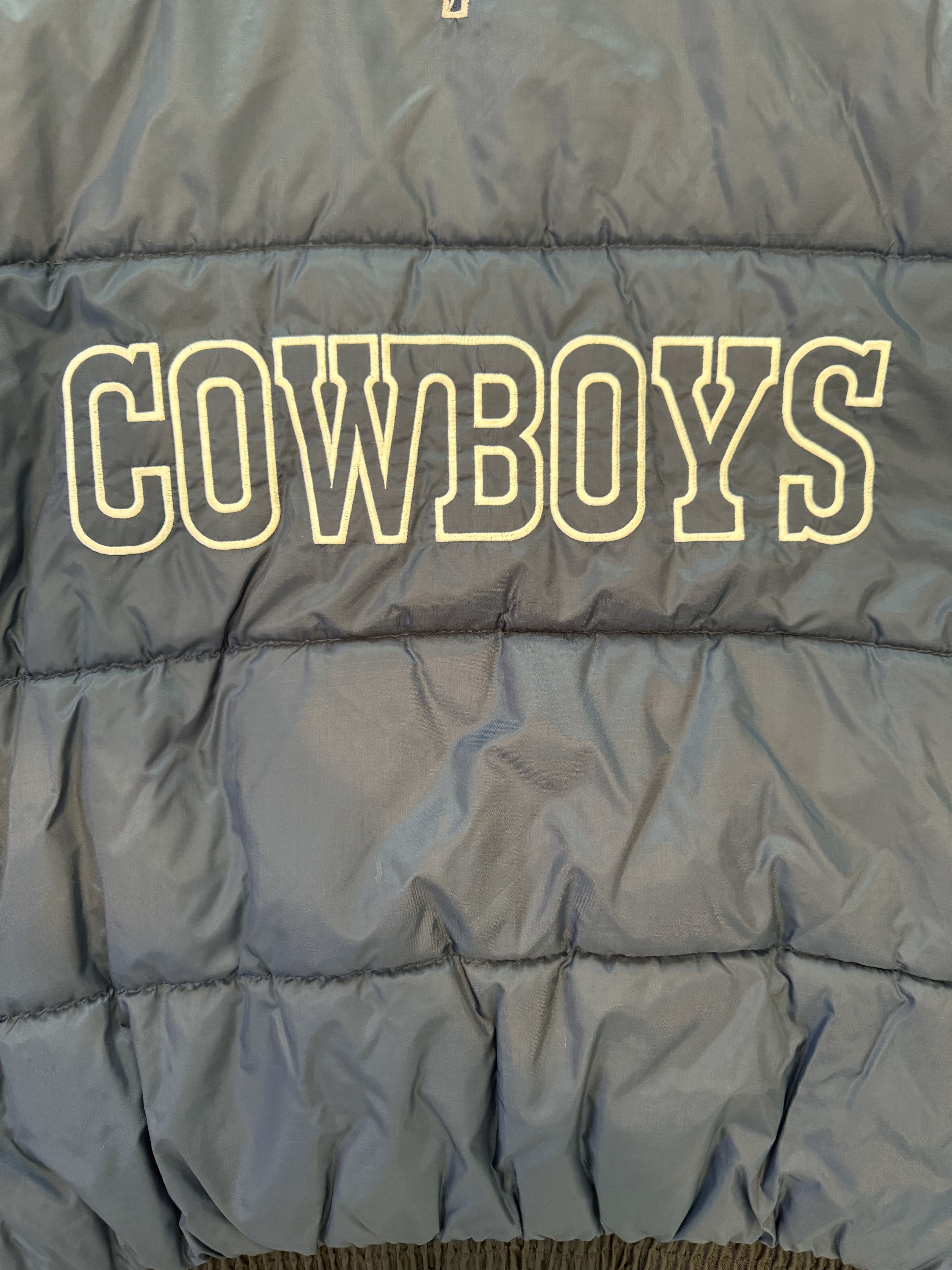 NFL × Pro Player × Vintage Vintage 90s Dallas Cowboys NFL Experience Reversible Puffer Size US XXL / EU 58 / 5 - 5 Thumbnail