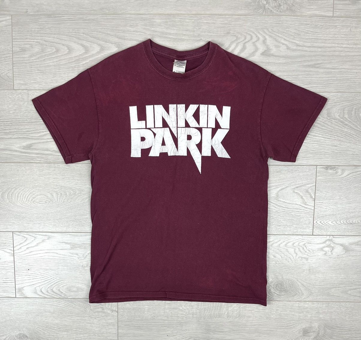 Band Tees × Vintage Linkin Park Vintage 00s Rock Band T Shirt Size US M / EU 48-50 / 2 - 1 Thumbnail