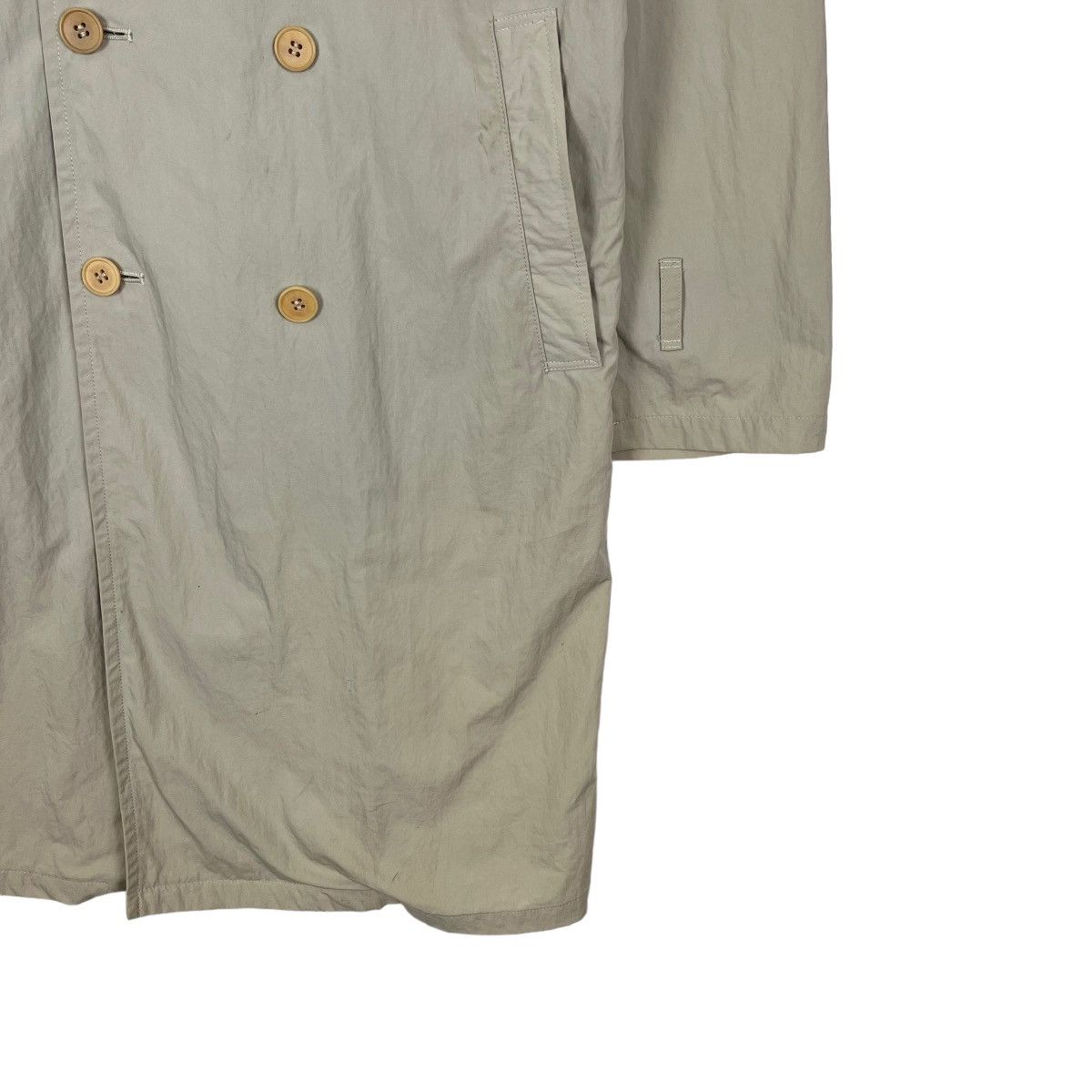 Lad Musician 🔥 THE LAD MUSICIAN LIGHT NYLON BELT TRENCH COAT Size US M / EU 48-50 / 2 - 6 Thumbnail