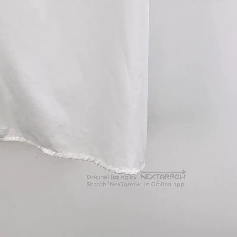 Miu Miu Miu Miu White Puff-Sleeve Shirt with Floral Collar . Size M / US 6-8 / IT 42-44 - 4 Thumbnail