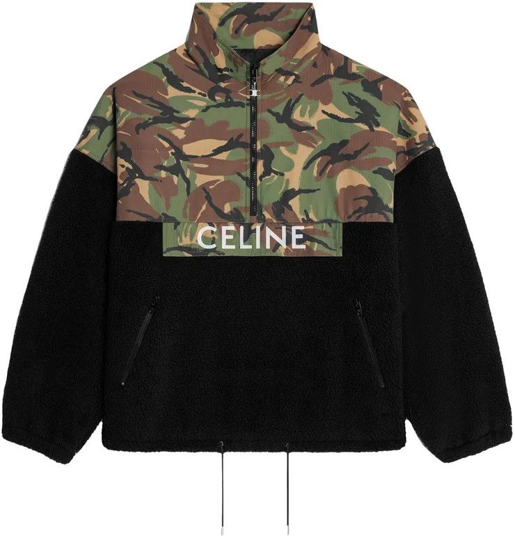 o1bcso1str0825 2W67B188Y Bimaterial Jacket Black/Camouflage