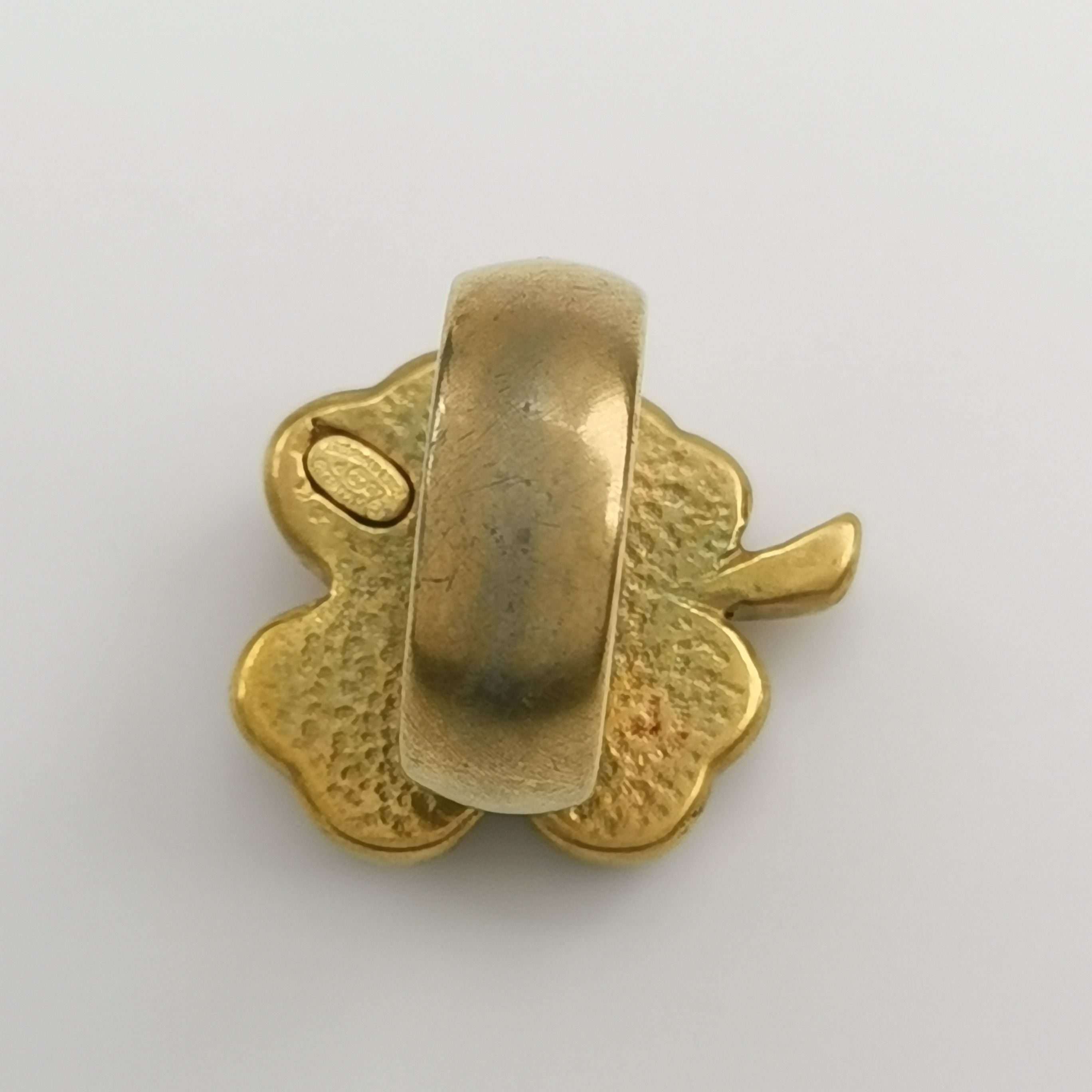 Chanel Chanel Four Leaf Clover Double C Logo Ring Size 15 -z2505 Size ONE SIZE - 6 Thumbnail