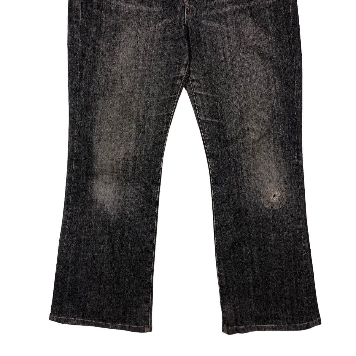 Japanese Brand 🔥VINTAGE DENIM JEANS RICH BLACK UNIQLO JAPAN ISSEY MIYAKE Size US 32 / EU 48 - 5 Thumbnail